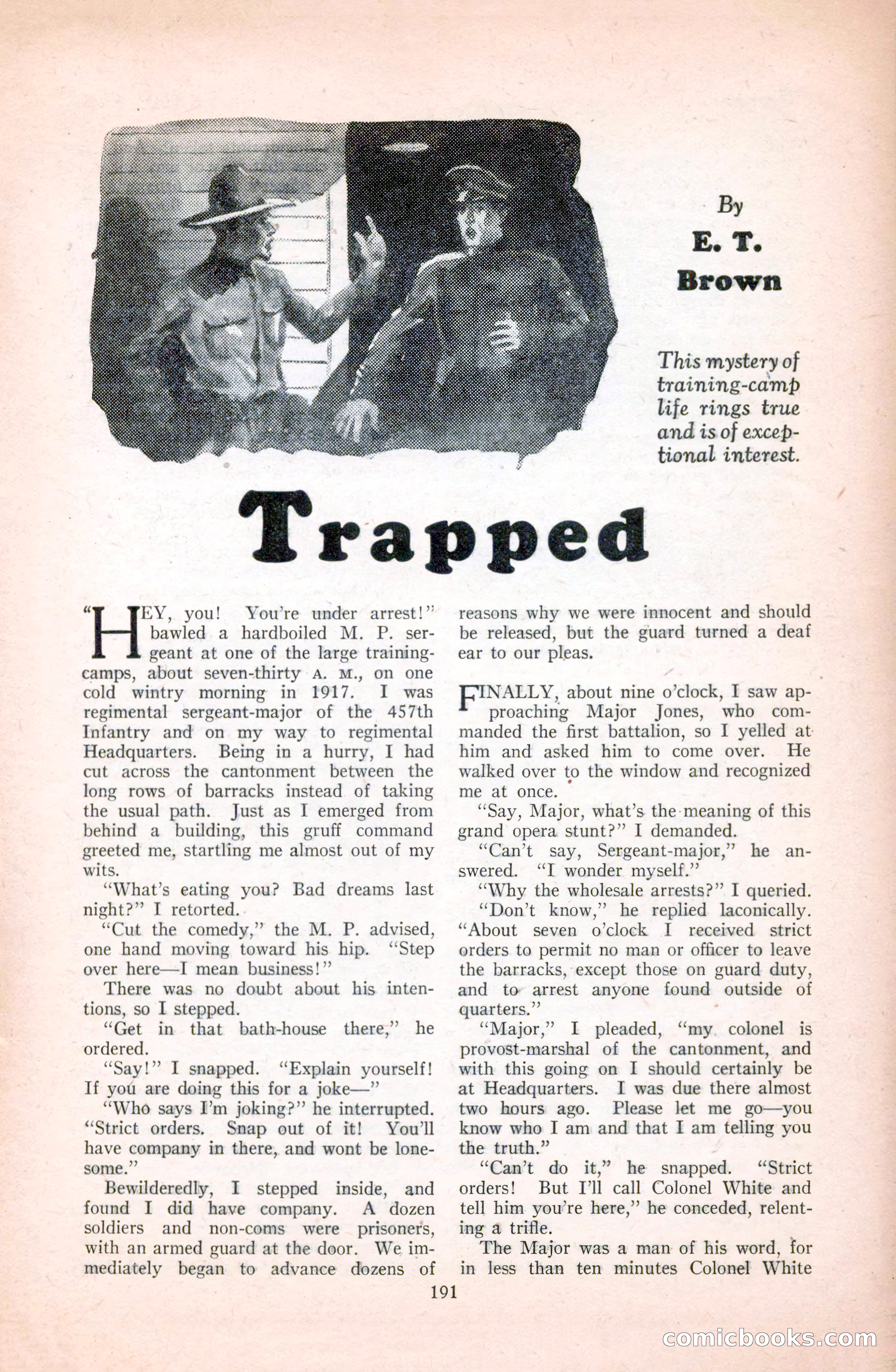 The Illustrated Blue Book Magazine, January 1928 — page 191 of 202