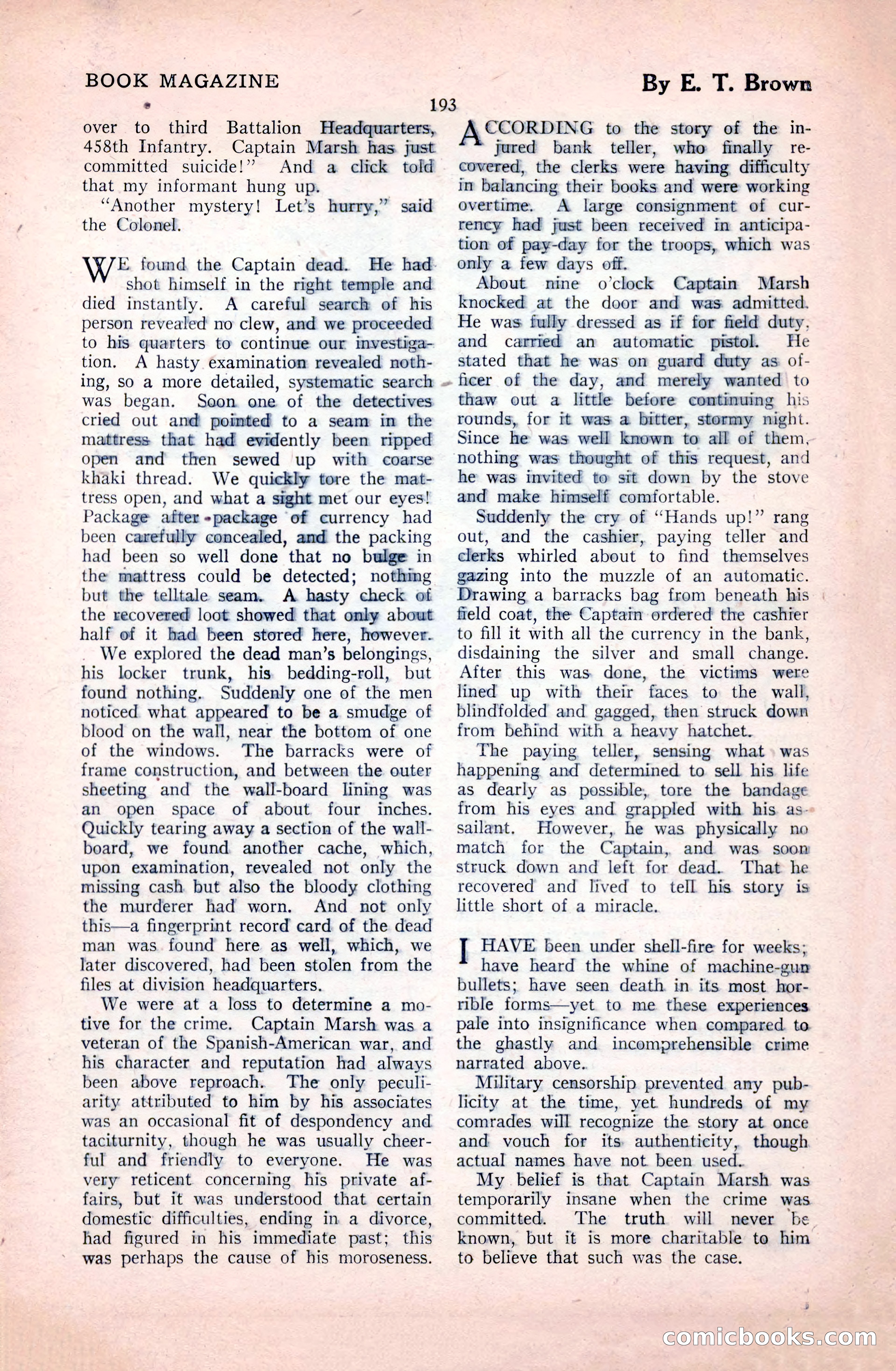 The Illustrated Blue Book Magazine, January 1928 — page 193 of 202