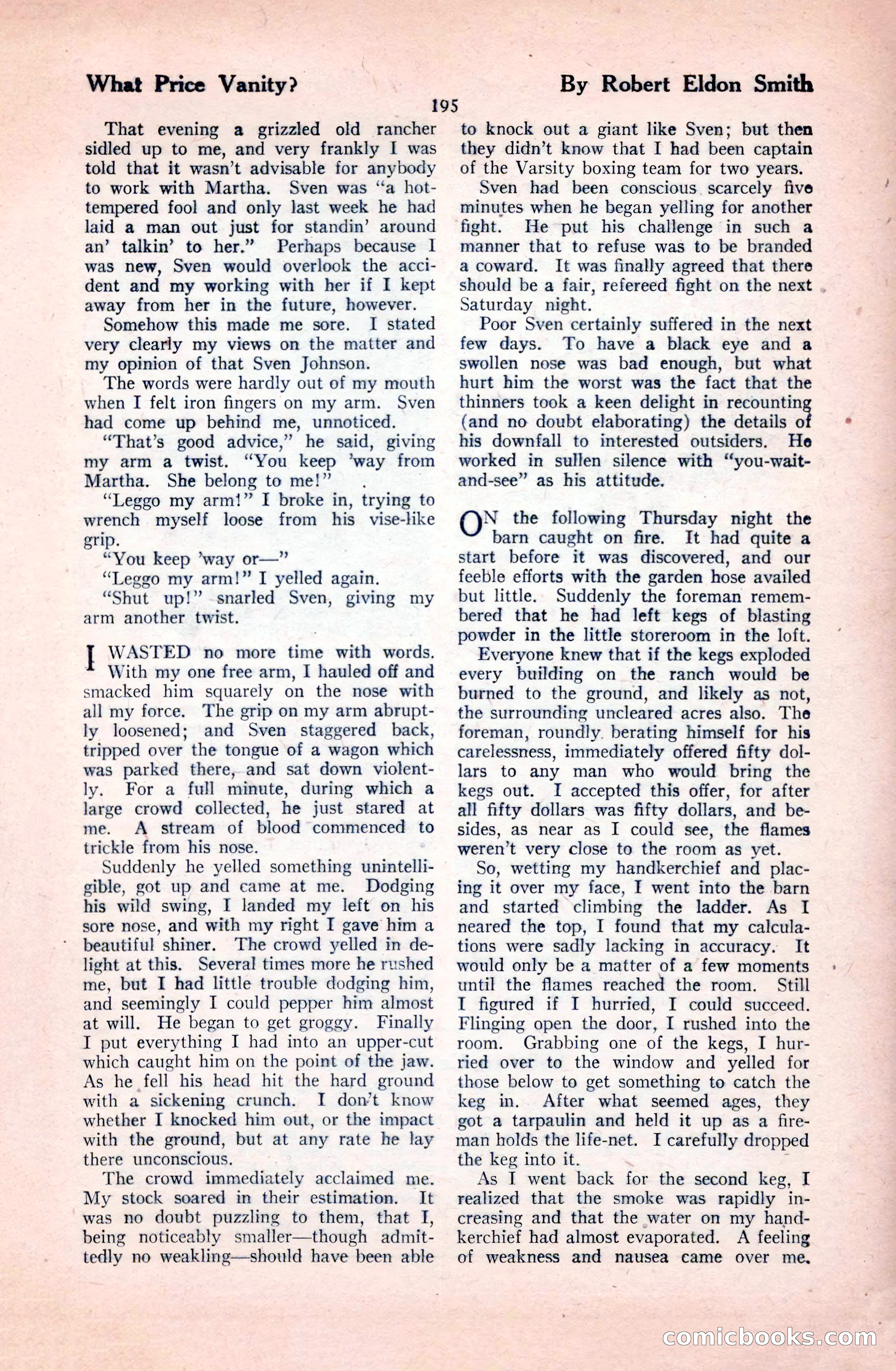 The Illustrated Blue Book Magazine, January 1928 — page 195 of 202