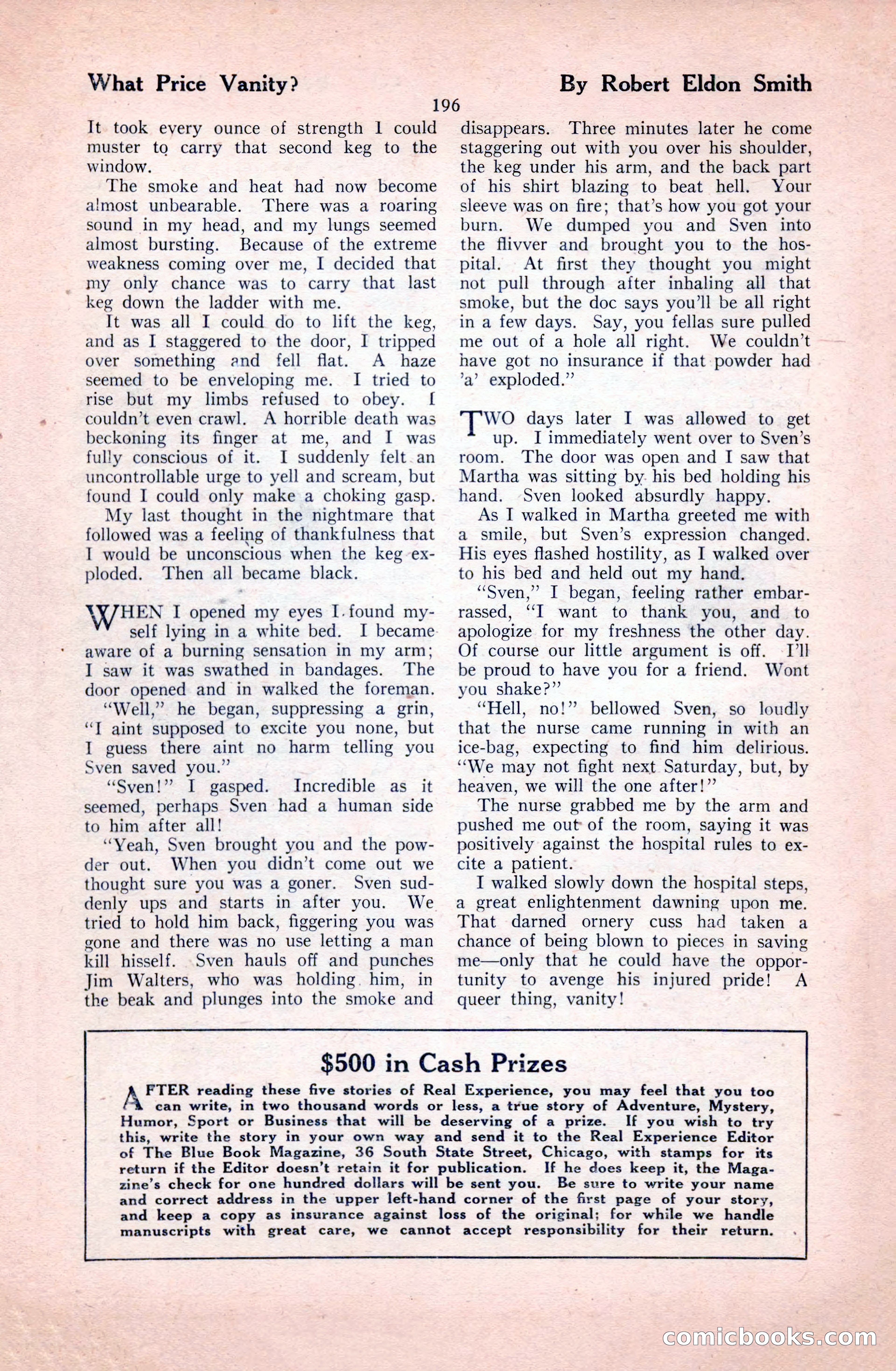 The Illustrated Blue Book Magazine, January 1928 — page 196 of 202