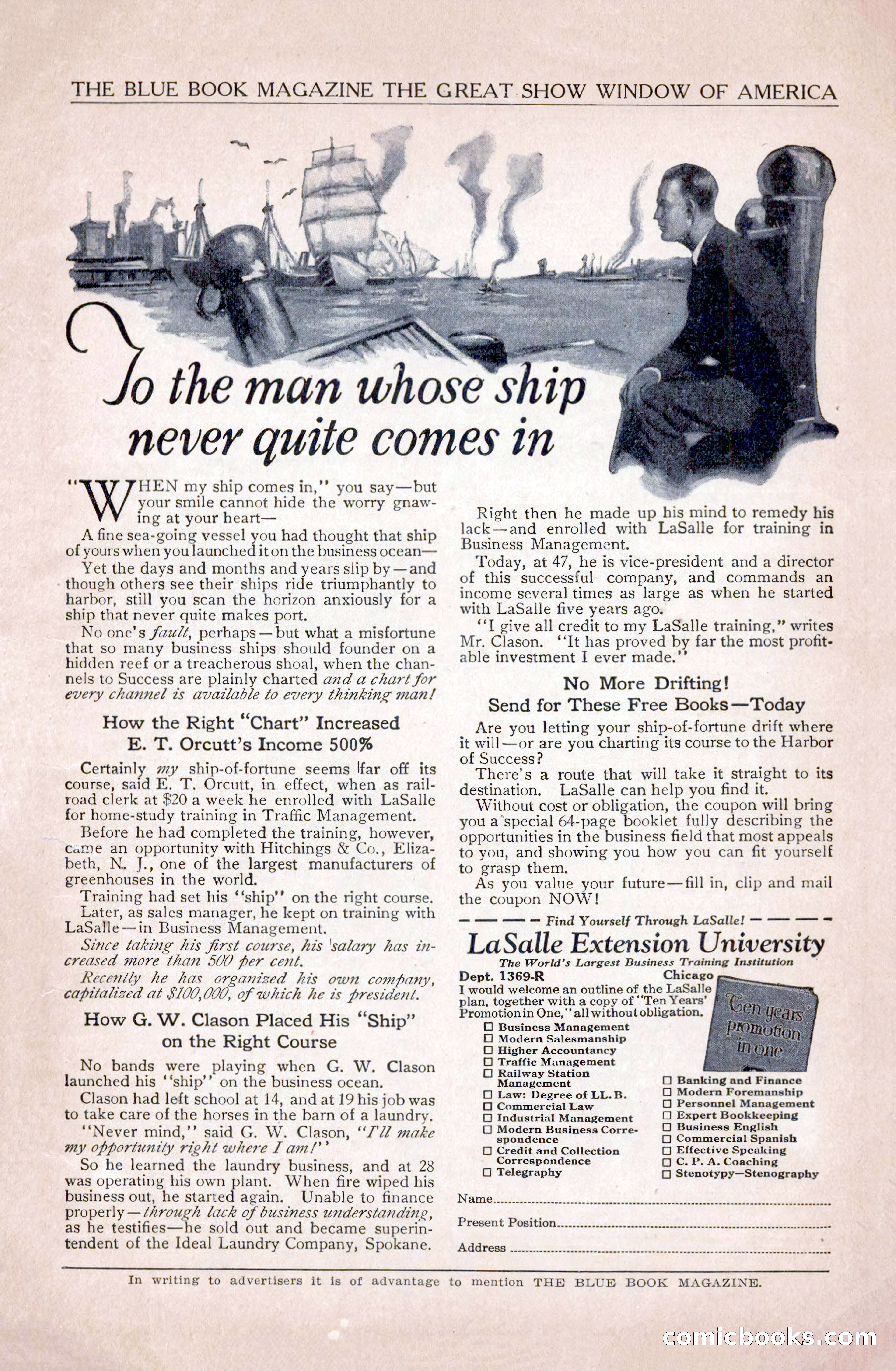 The Illustrated Blue Book Magazine, January 1928 — page 197 of 202