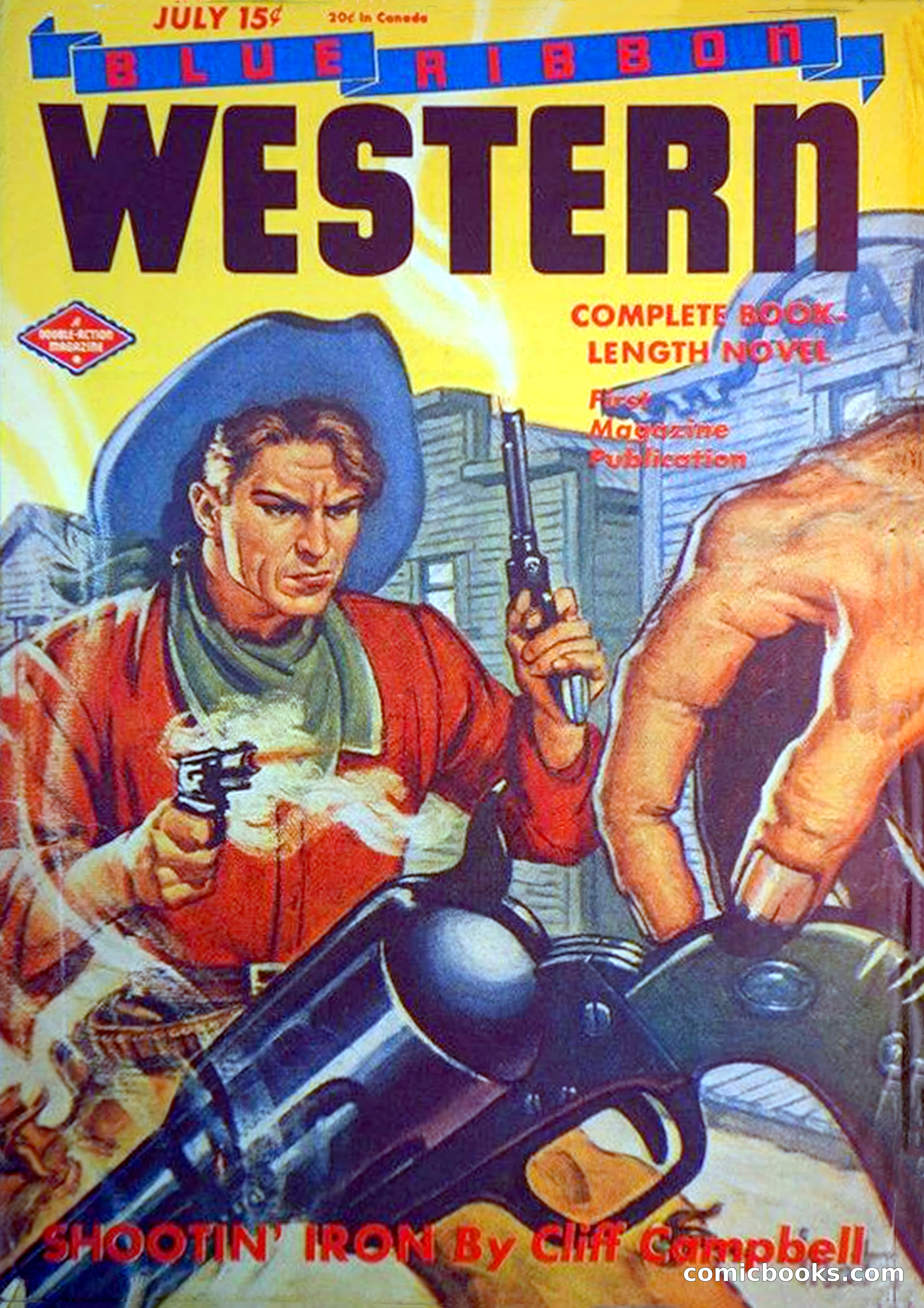 Blue Ribbon Western, July 1945 — page 1 of 116