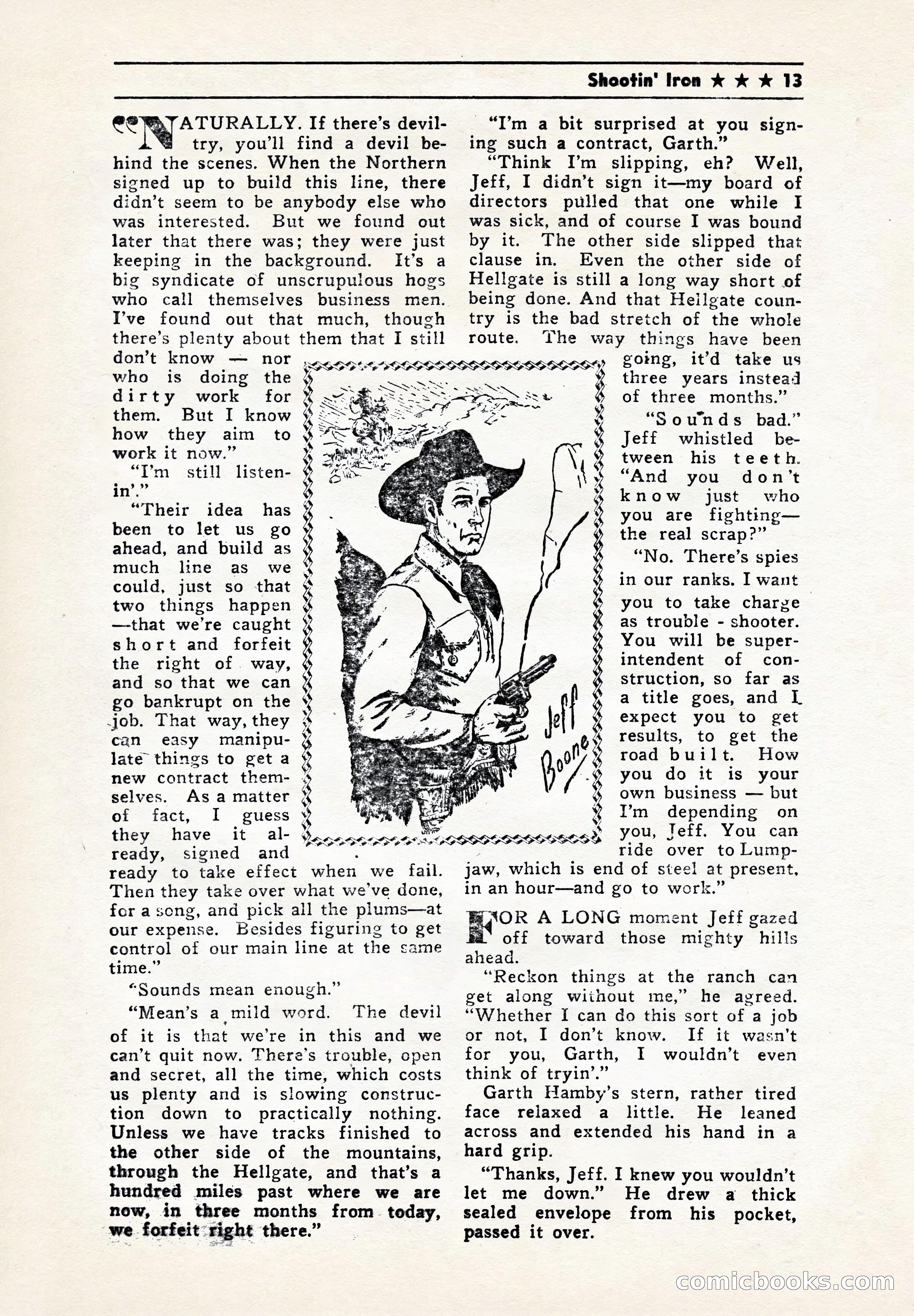 Blue Ribbon Western, July 1945 — page 13 of 116