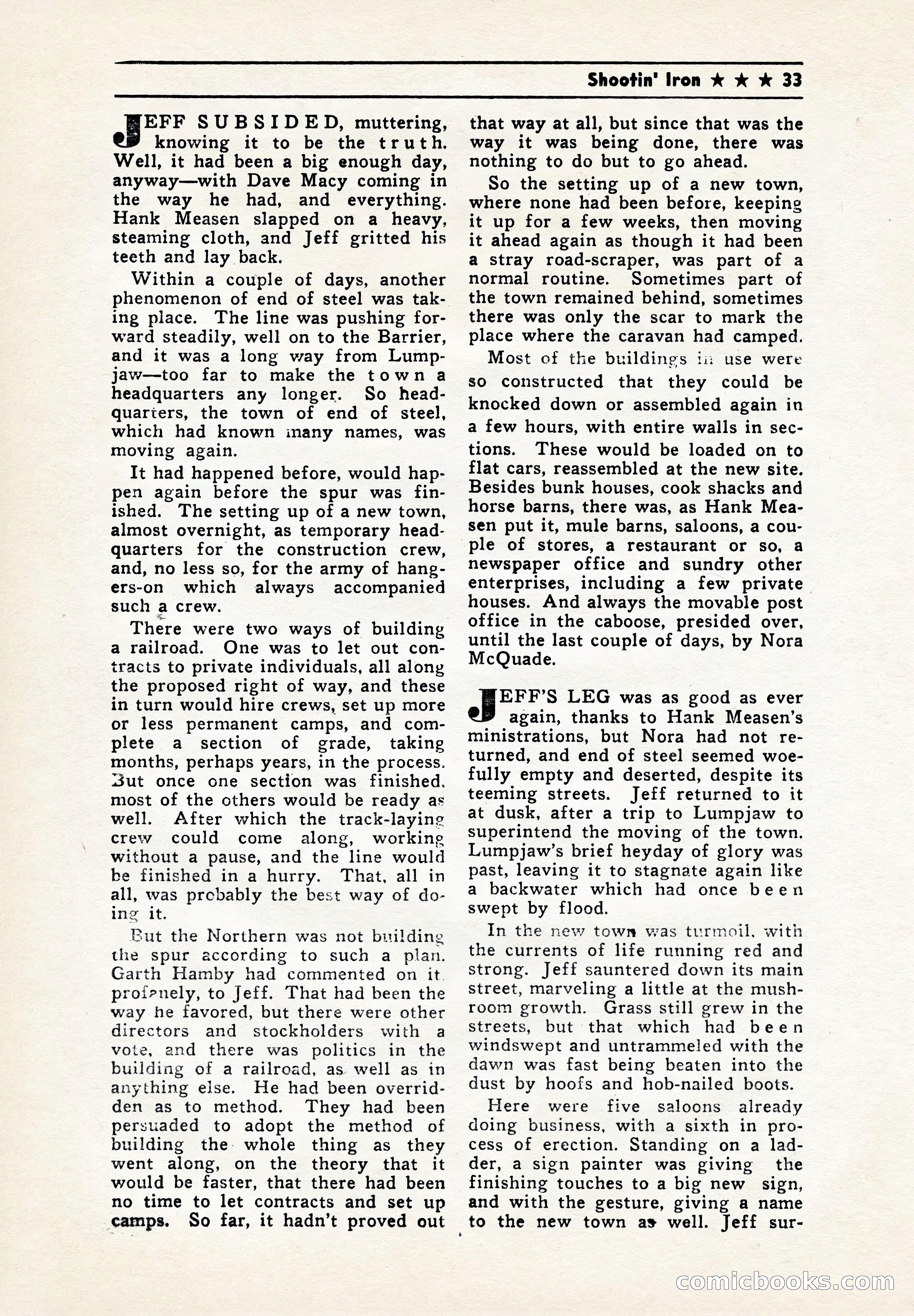 Blue Ribbon Western, July 1945 — page 33 of 116