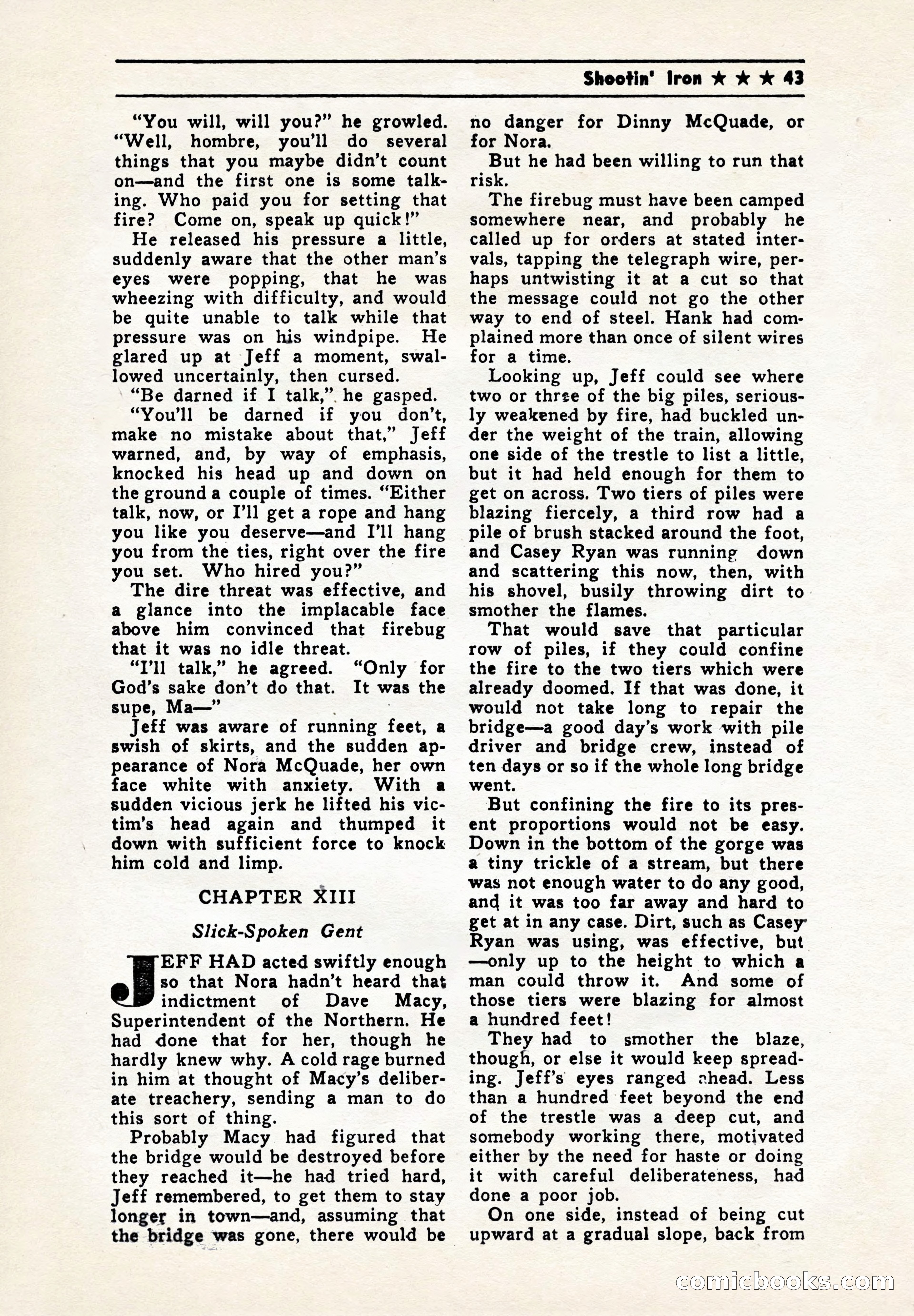 Blue Ribbon Western, July 1945 — page 43 of 116