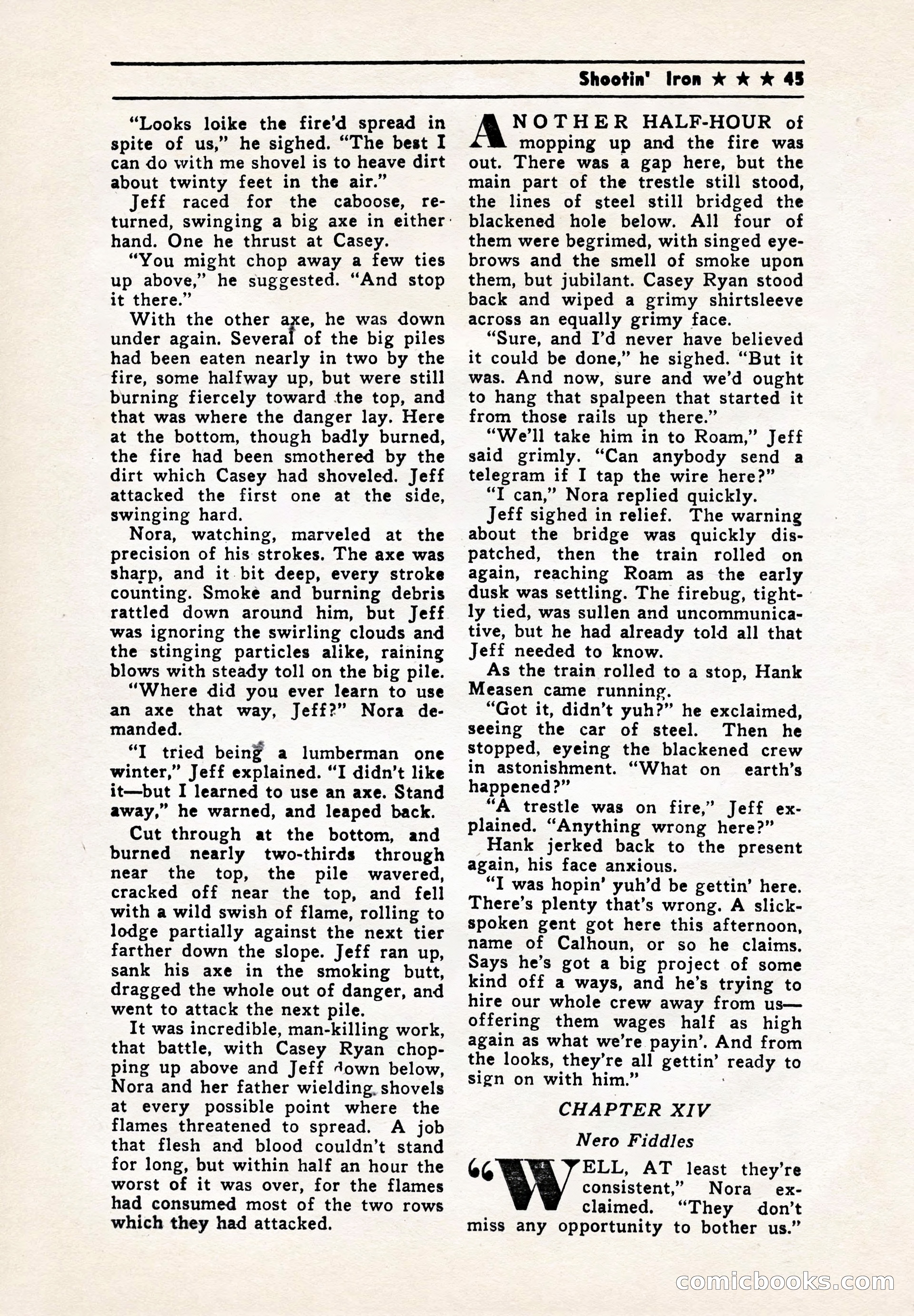 Blue Ribbon Western, July 1945 — page 45 of 116