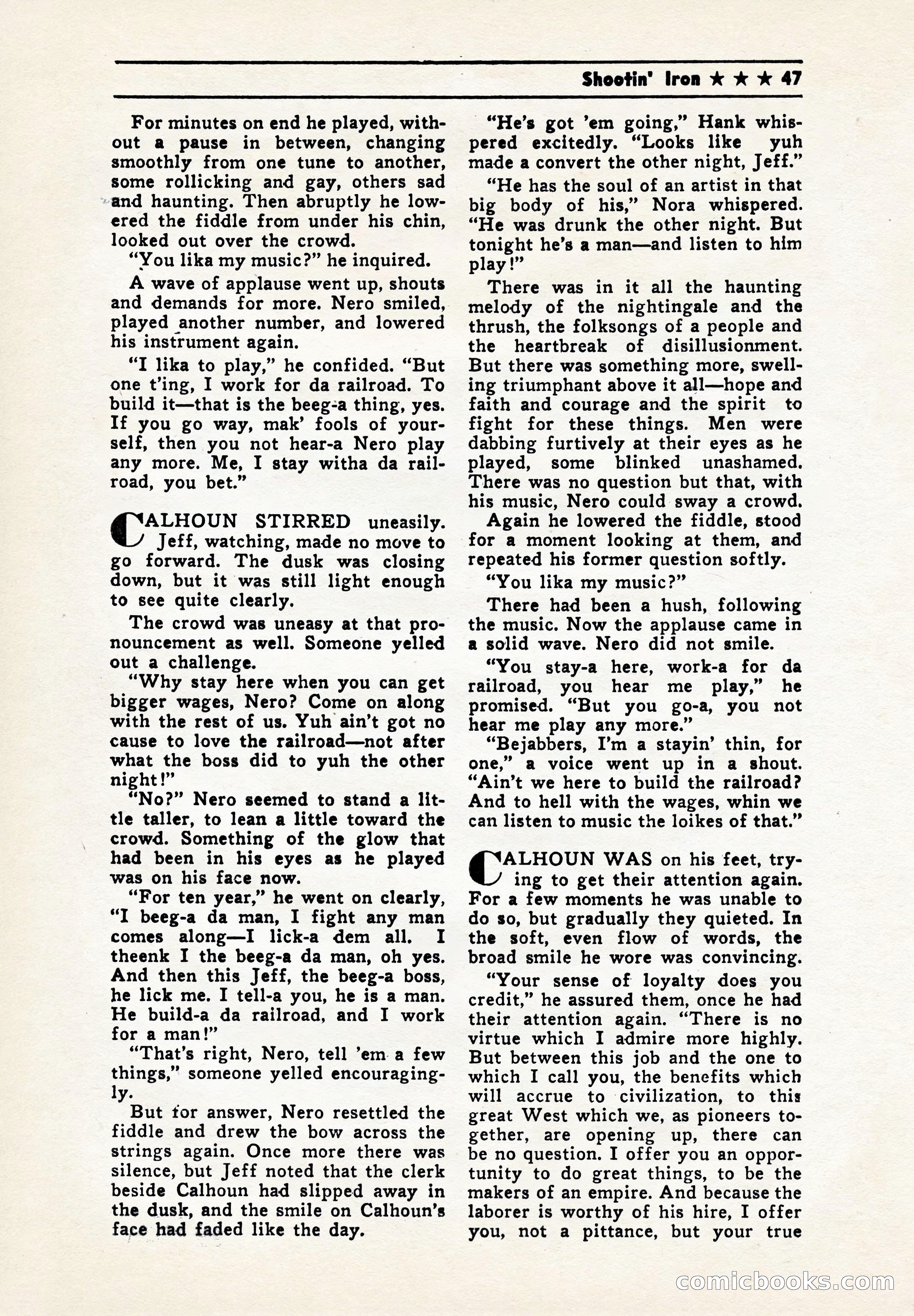 Blue Ribbon Western, July 1945 — page 47 of 116