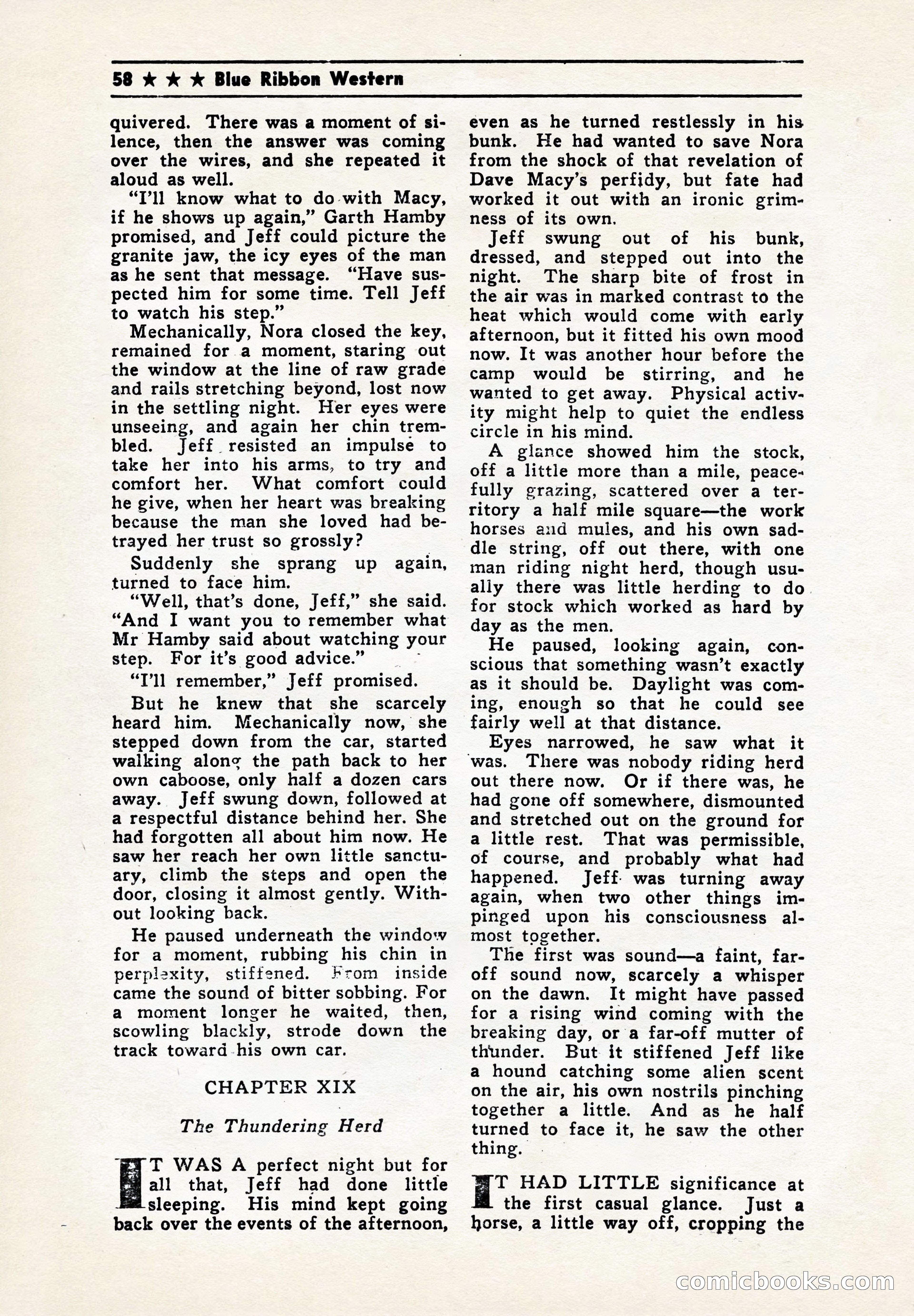 Blue Ribbon Western, July 1945 — page 58 of 116
