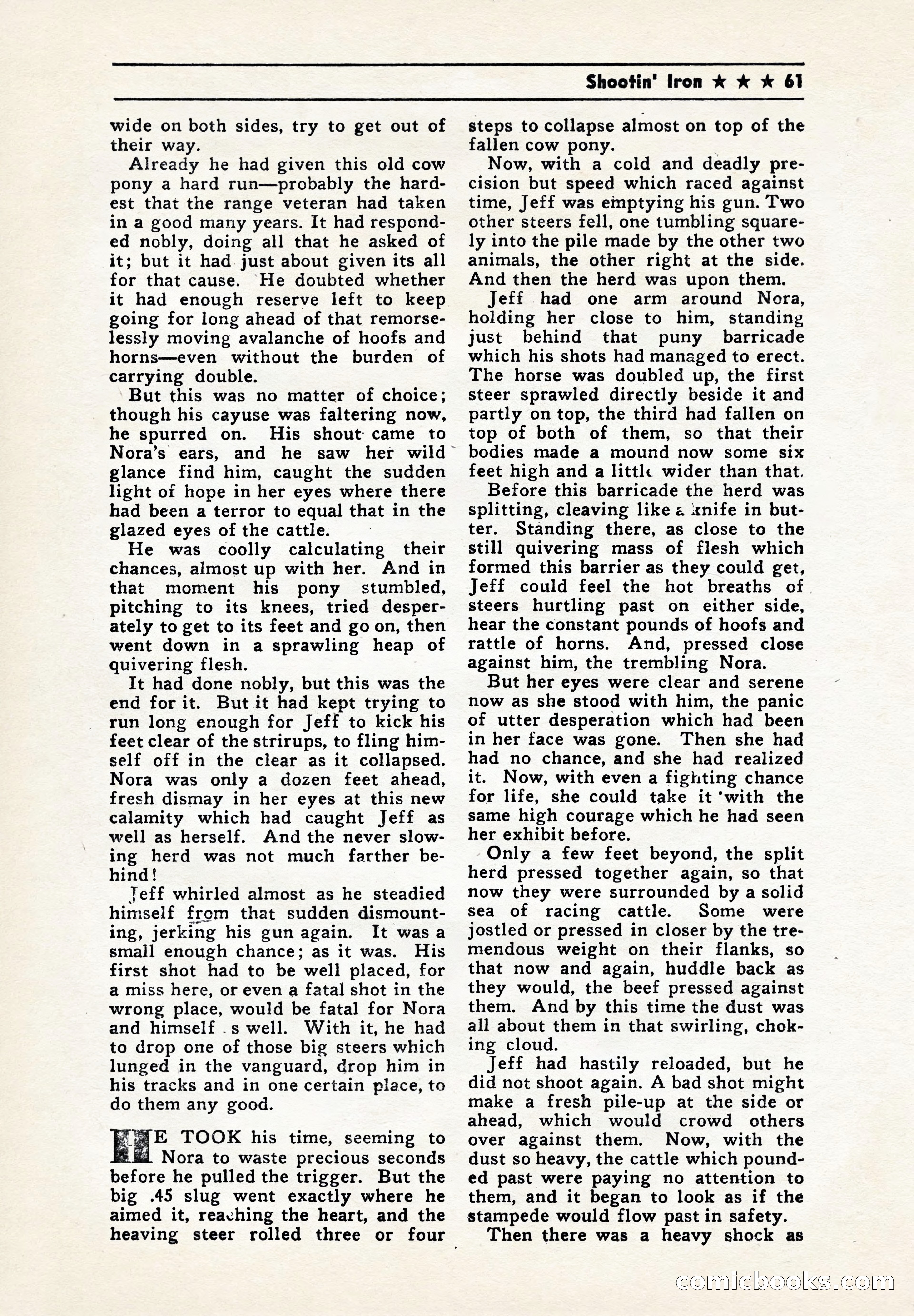 Blue Ribbon Western, July 1945 — page 61 of 116
