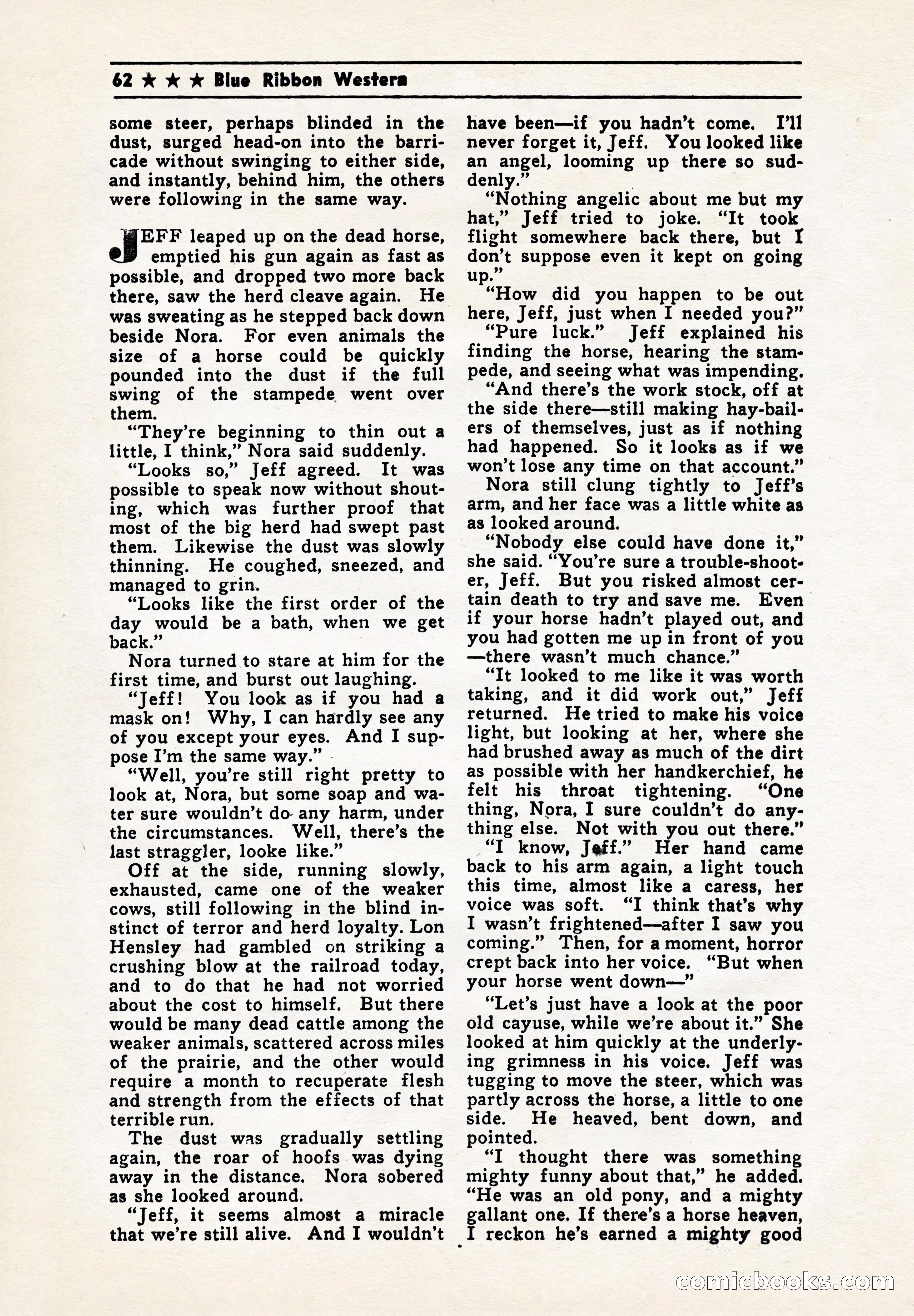 Blue Ribbon Western, July 1945 — page 62 of 116