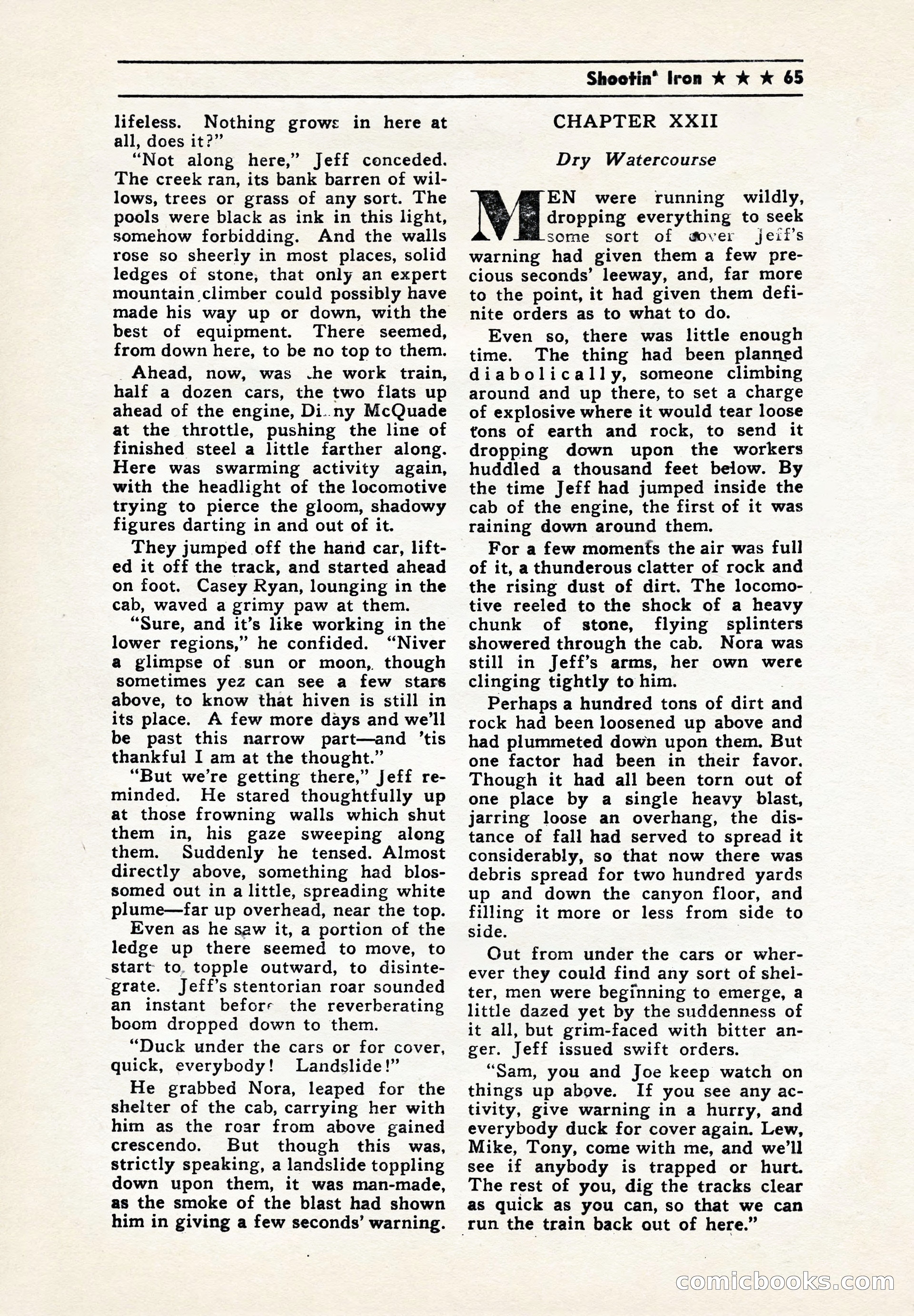 Blue Ribbon Western, July 1945 — page 65 of 116