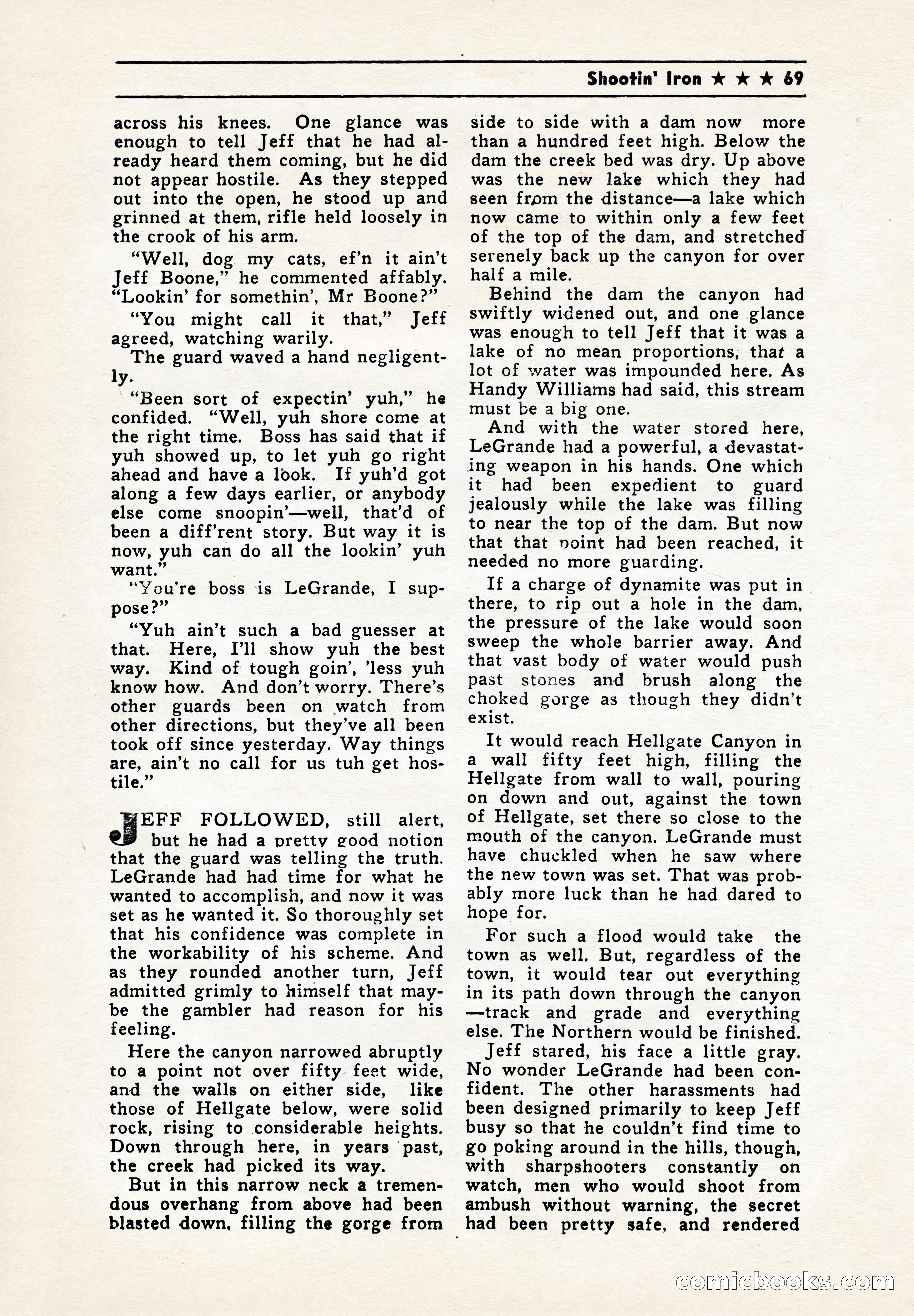 Blue Ribbon Western, July 1945 — page 69 of 116