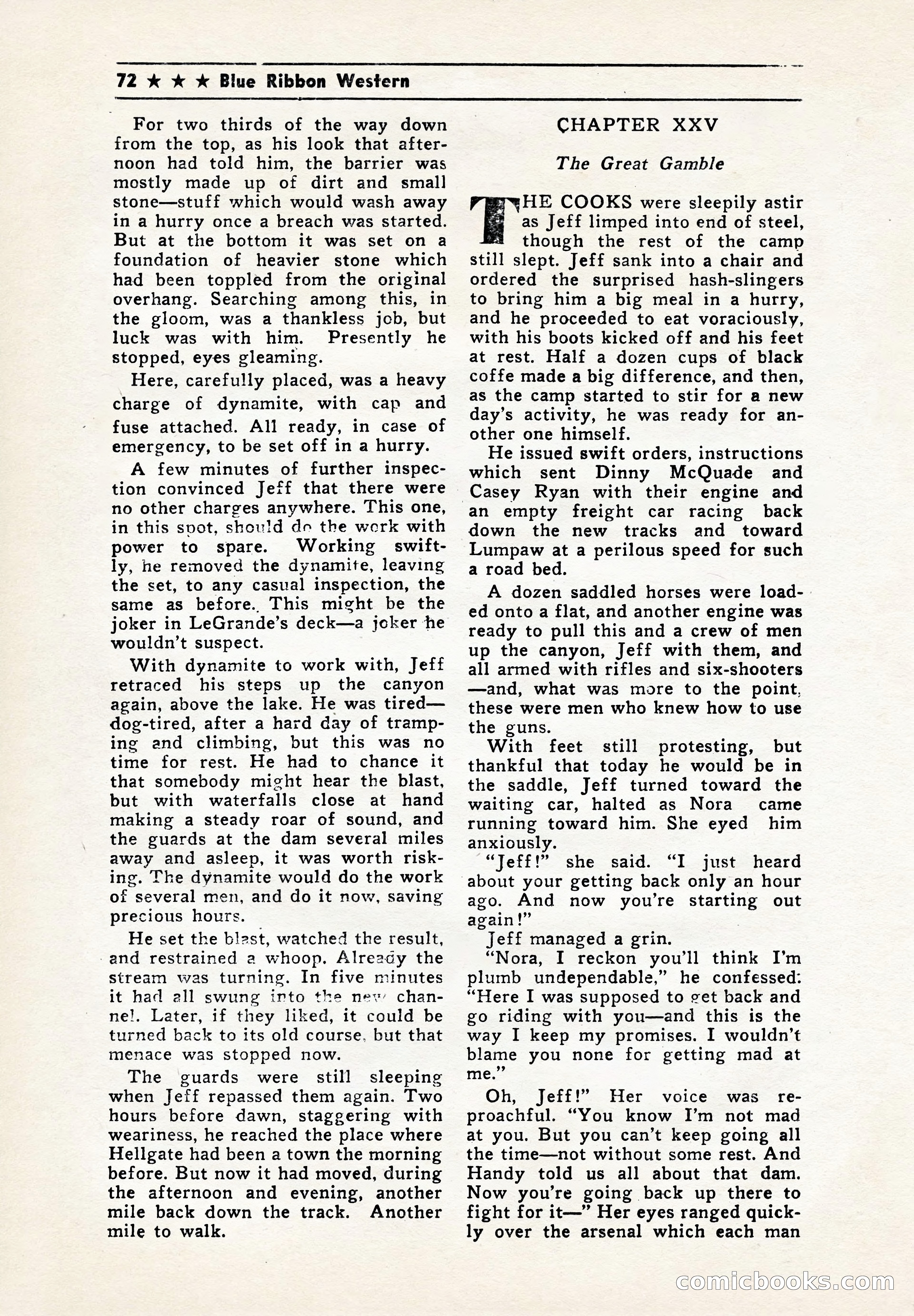 Blue Ribbon Western, July 1945 — page 72 of 116