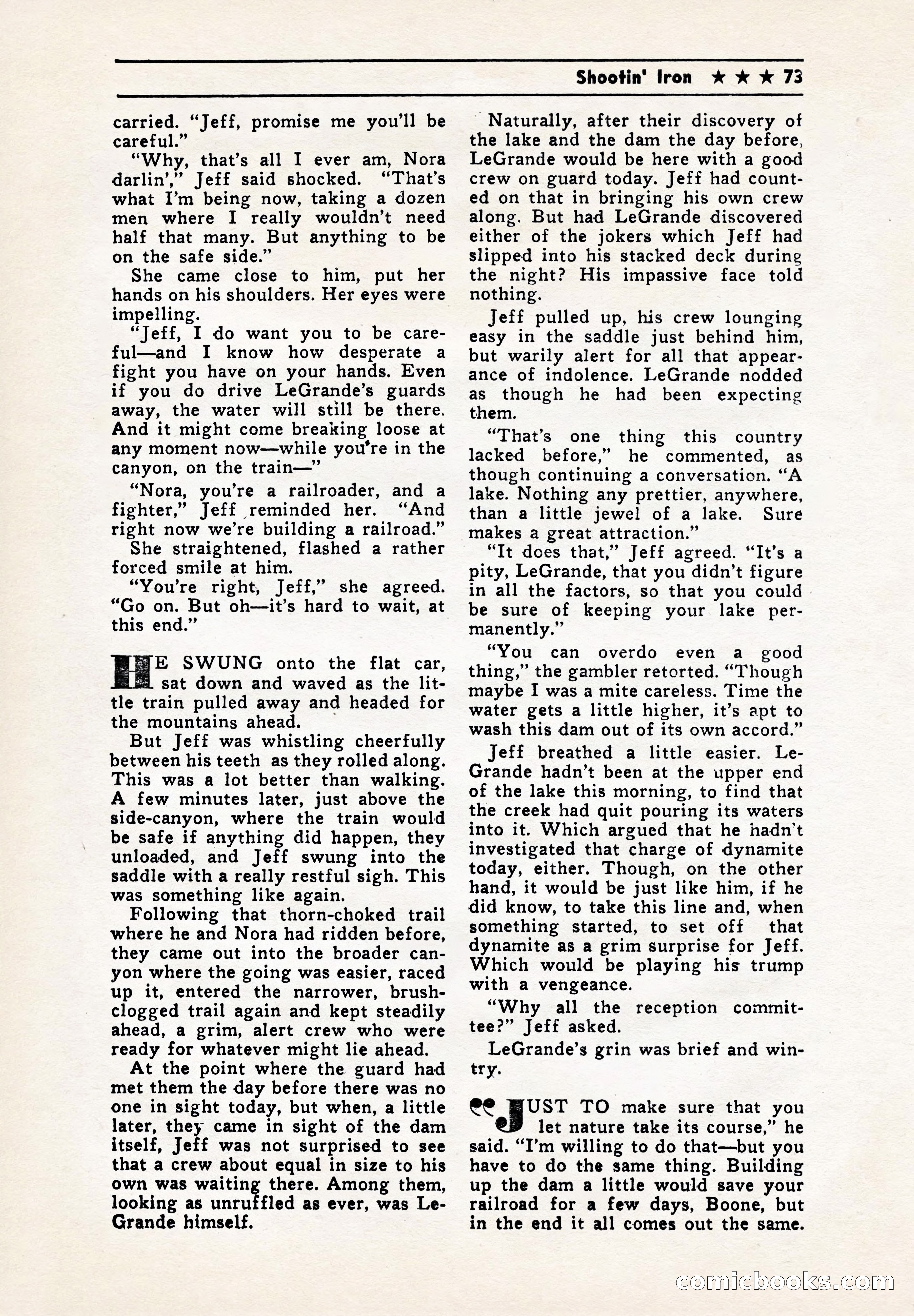 Blue Ribbon Western, July 1945 — page 73 of 116