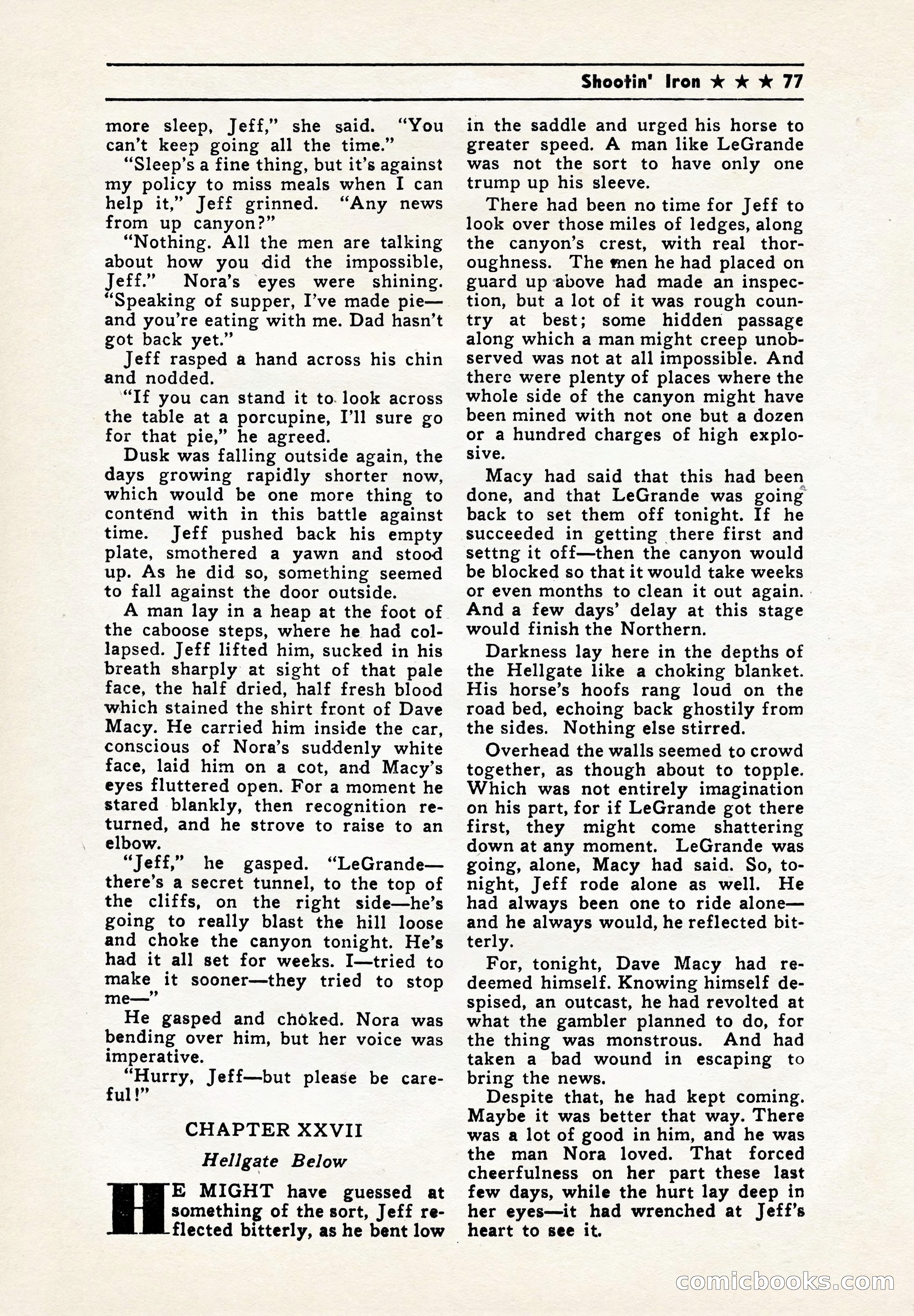 Blue Ribbon Western, July 1945 — page 77 of 116