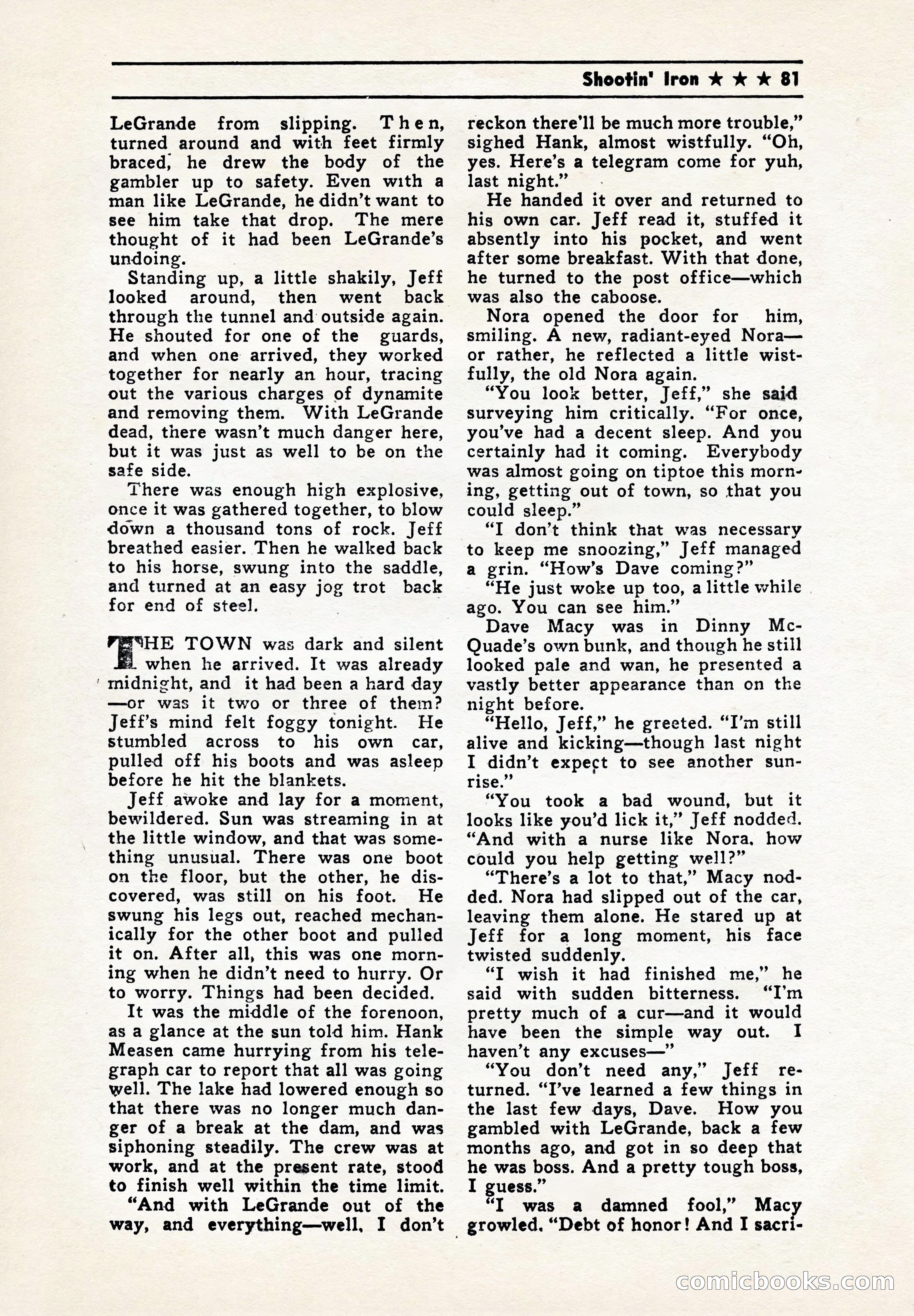 Blue Ribbon Western, July 1945 — page 81 of 116
