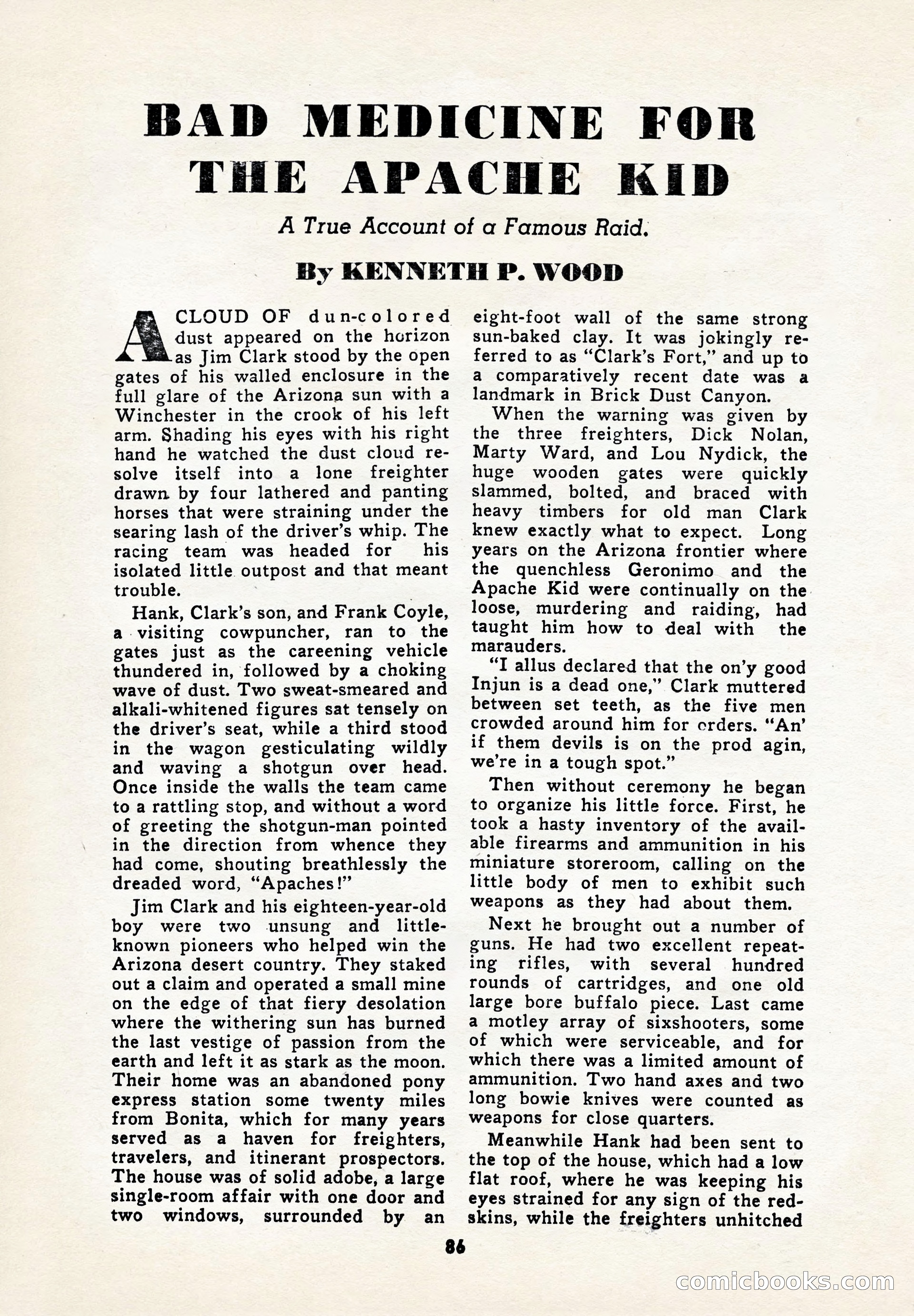 Blue Ribbon Western, July 1945 — page 86 of 116