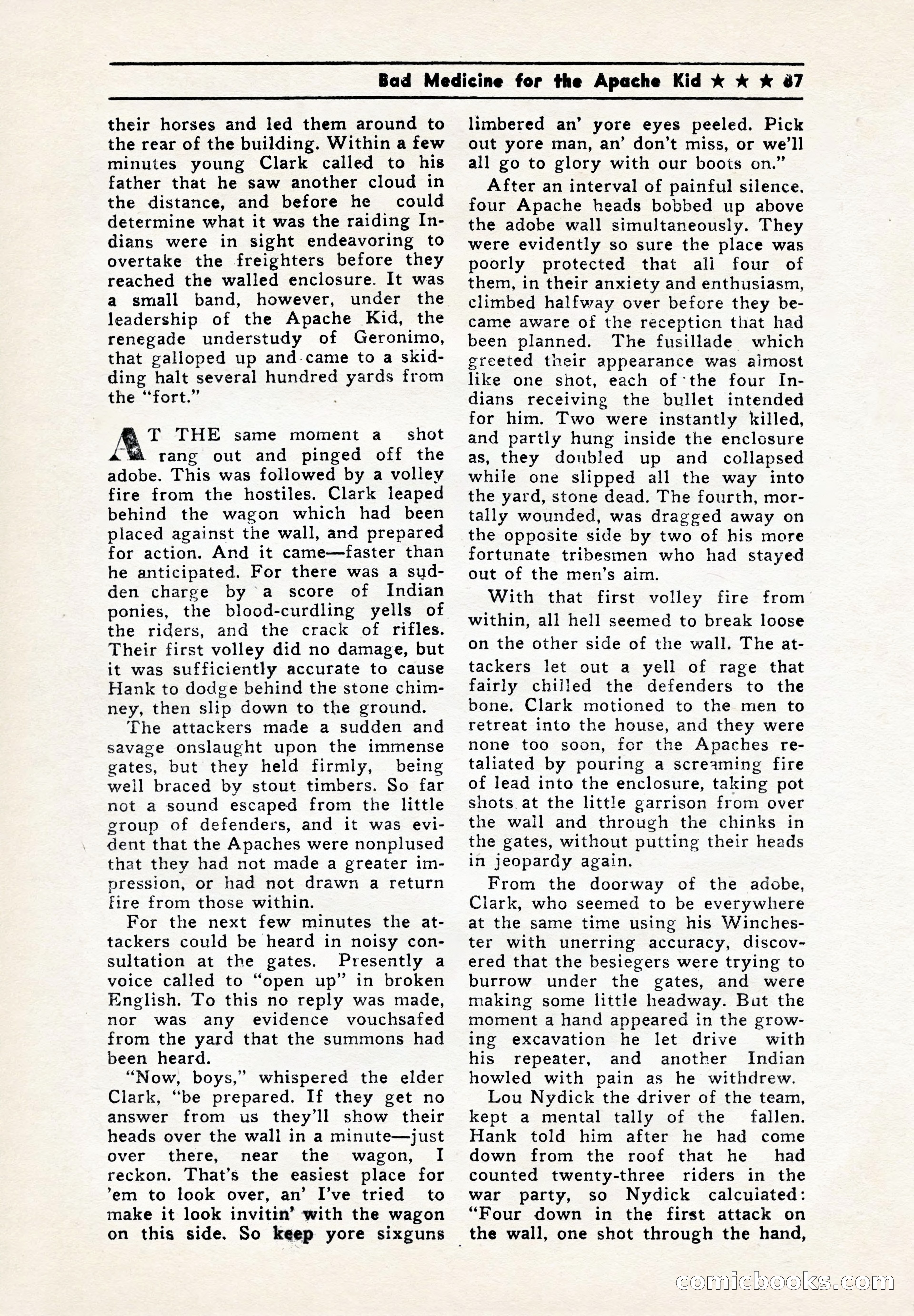 Blue Ribbon Western, July 1945 — page 87 of 116
