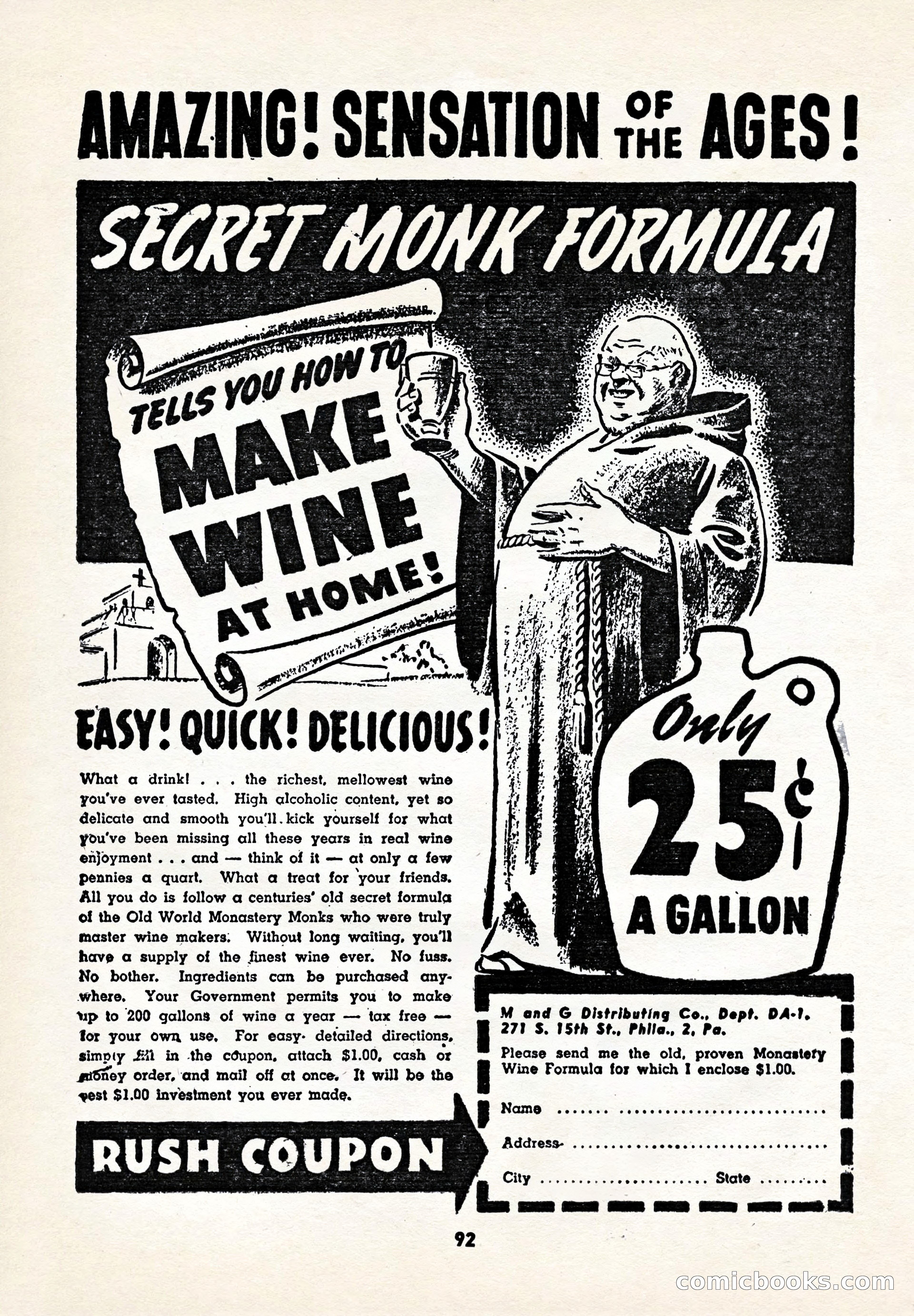 Blue Ribbon Western, July 1945 — page 92 of 116