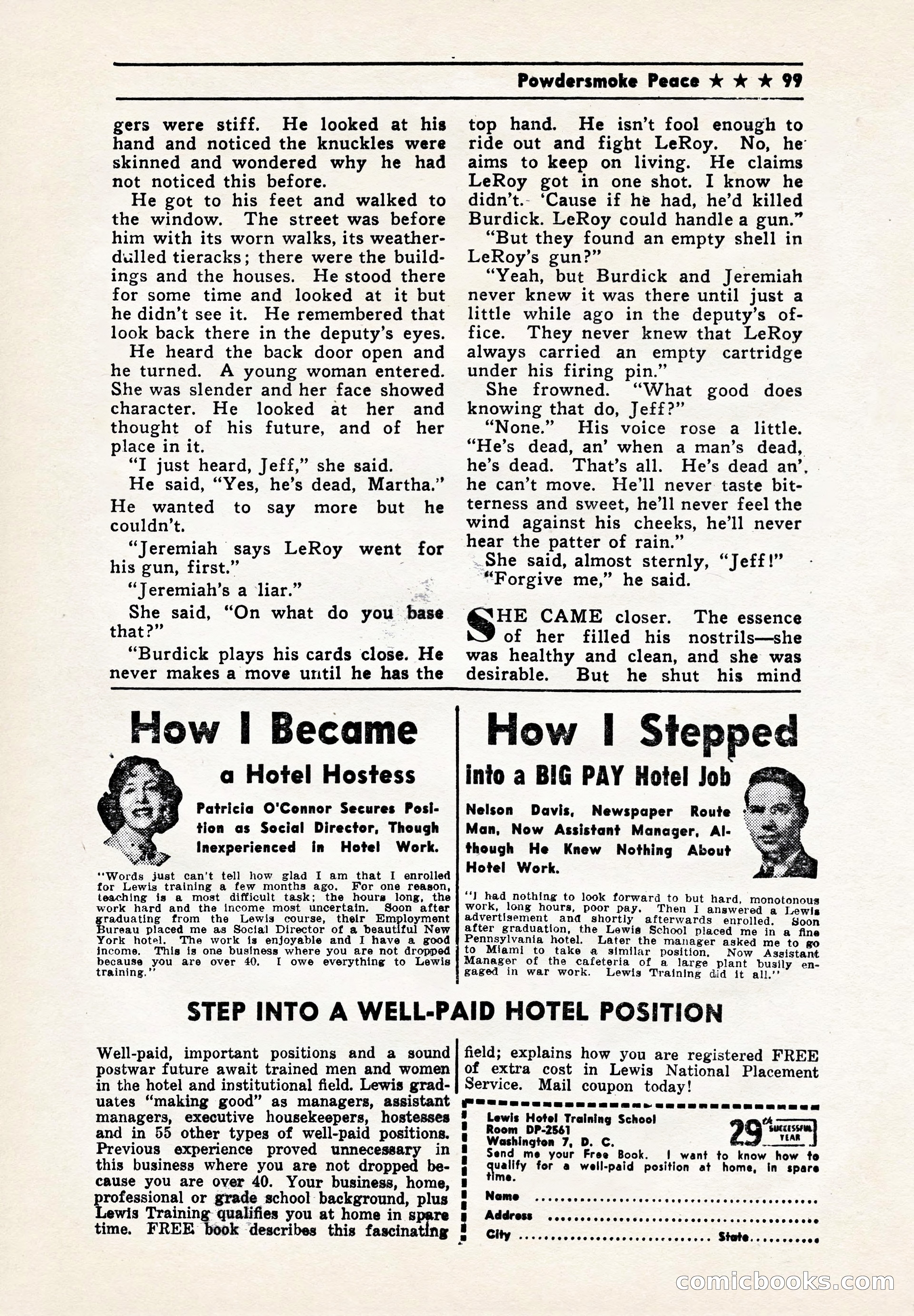 Blue Ribbon Western, July 1945 — page 99 of 116