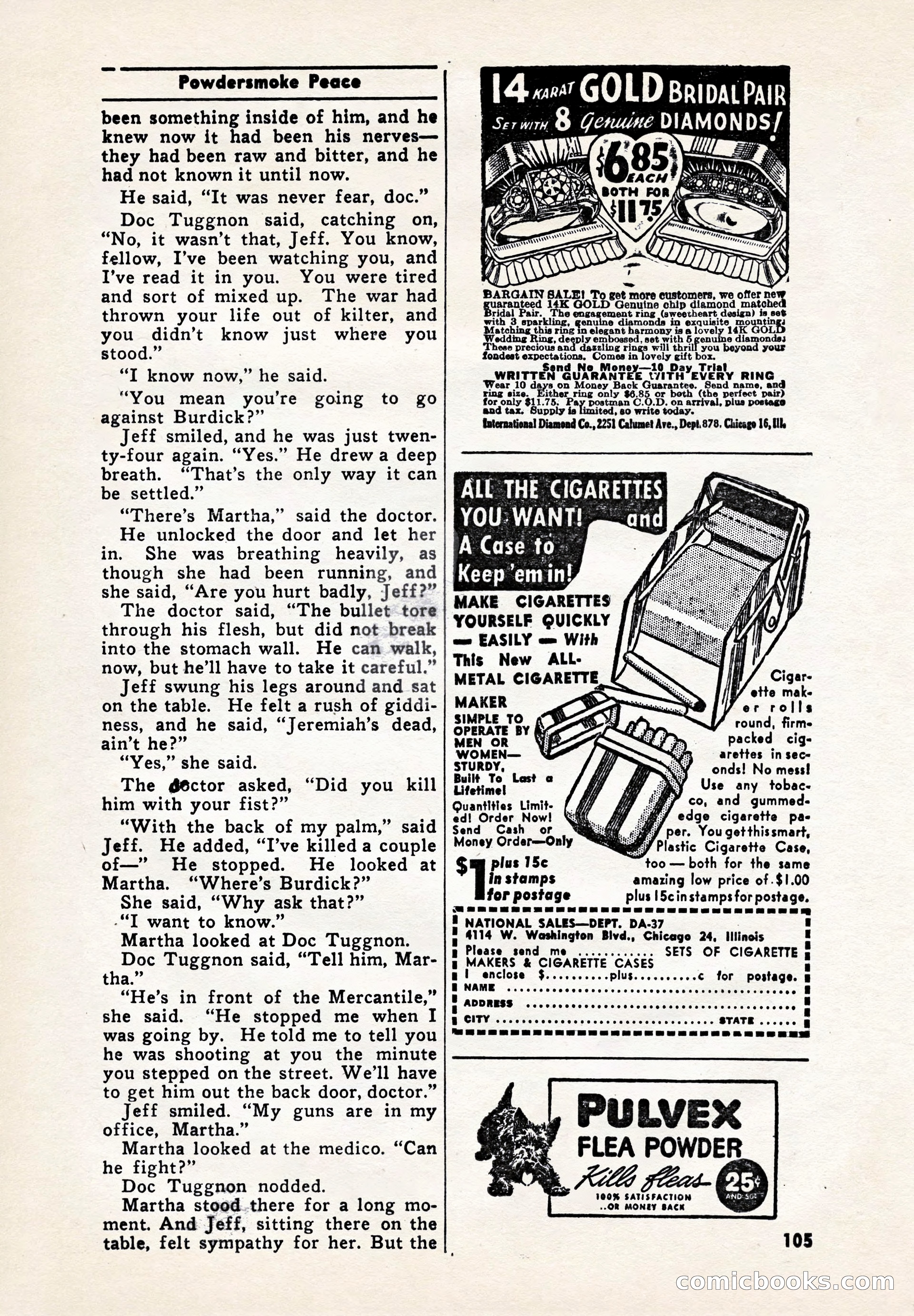Blue Ribbon Western, July 1945 — page 105 of 116