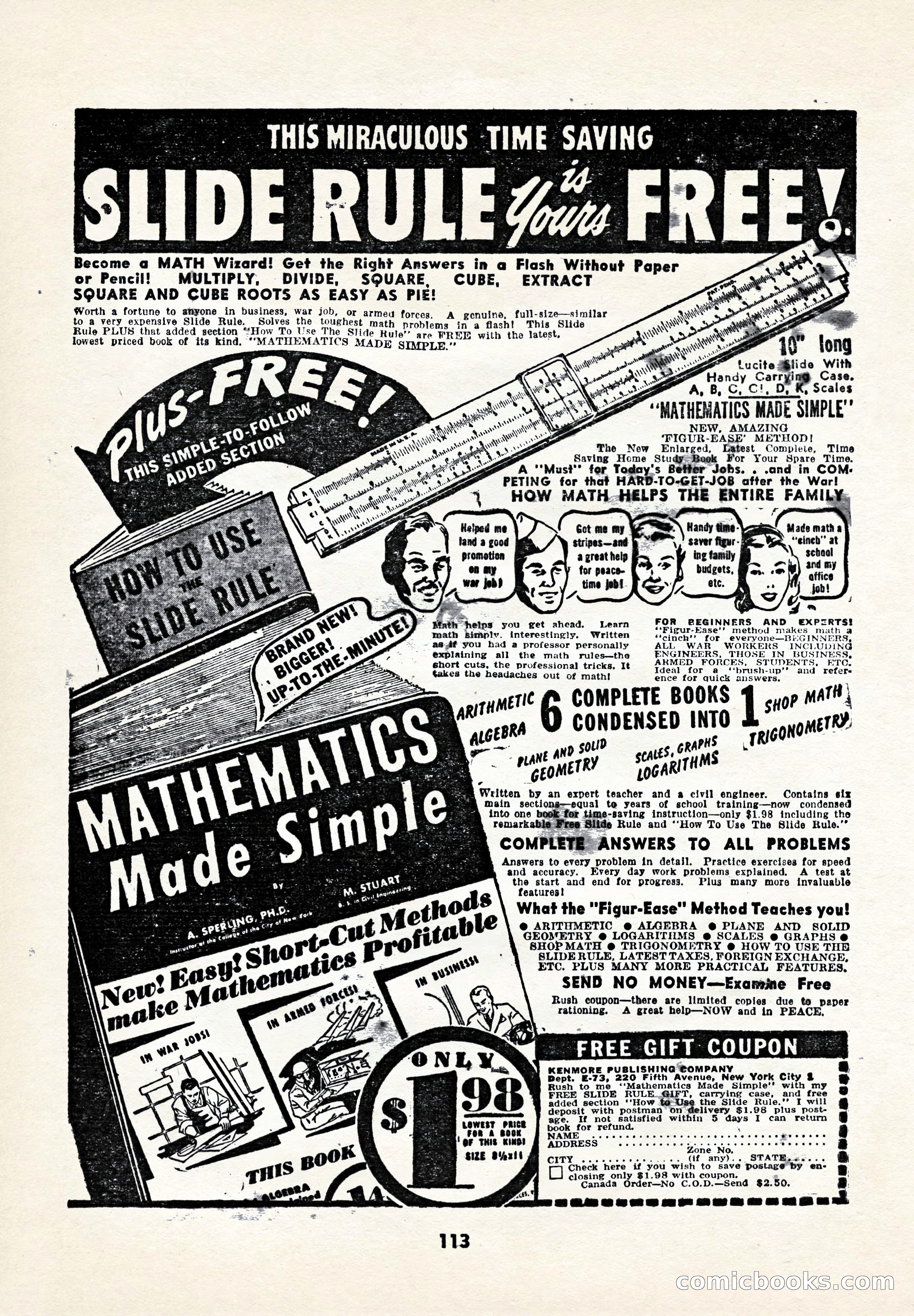 Blue Ribbon Western, July 1945 — page 113 of 116
