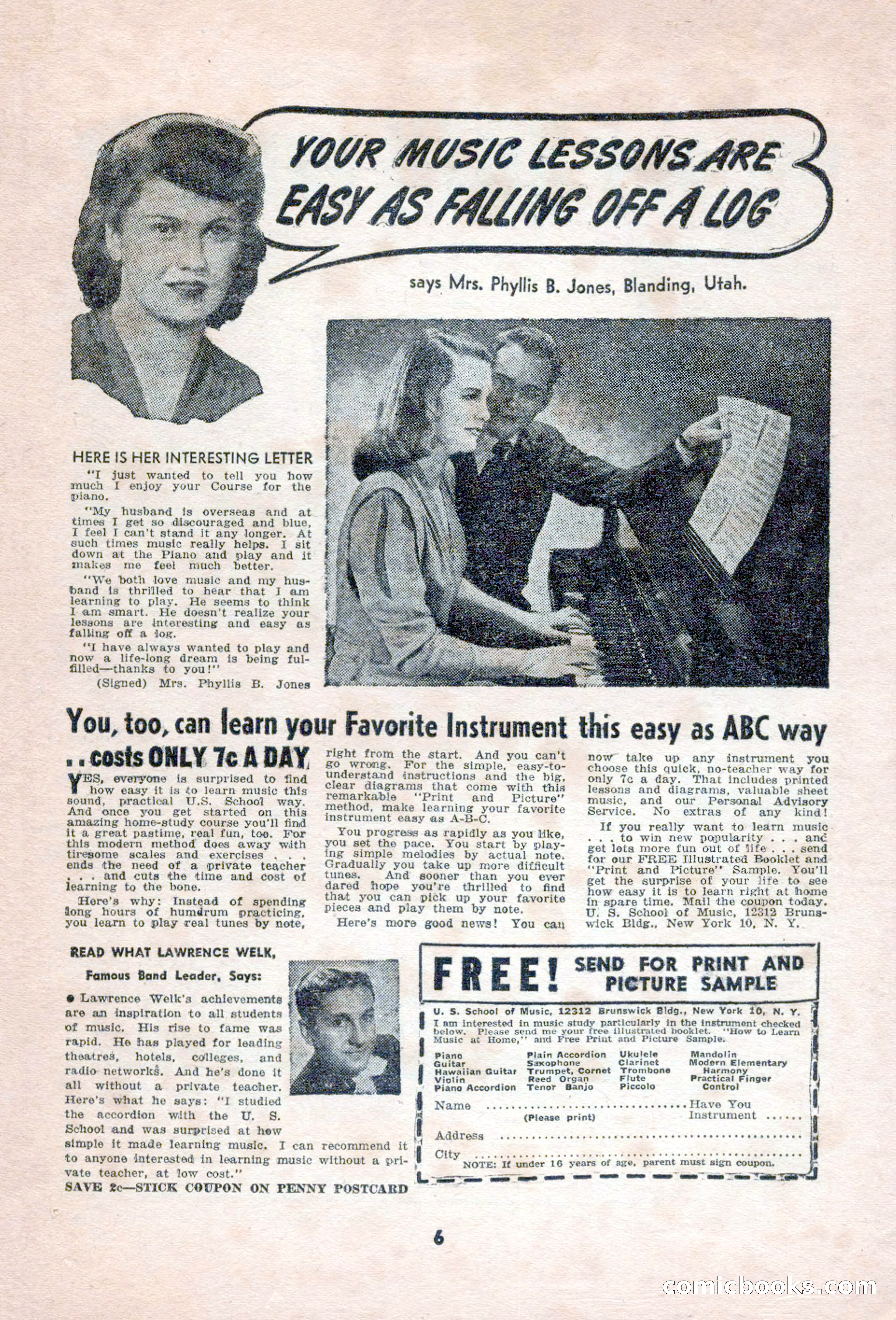 Blue Ribbon Western, December 1945 — page 6 of 116