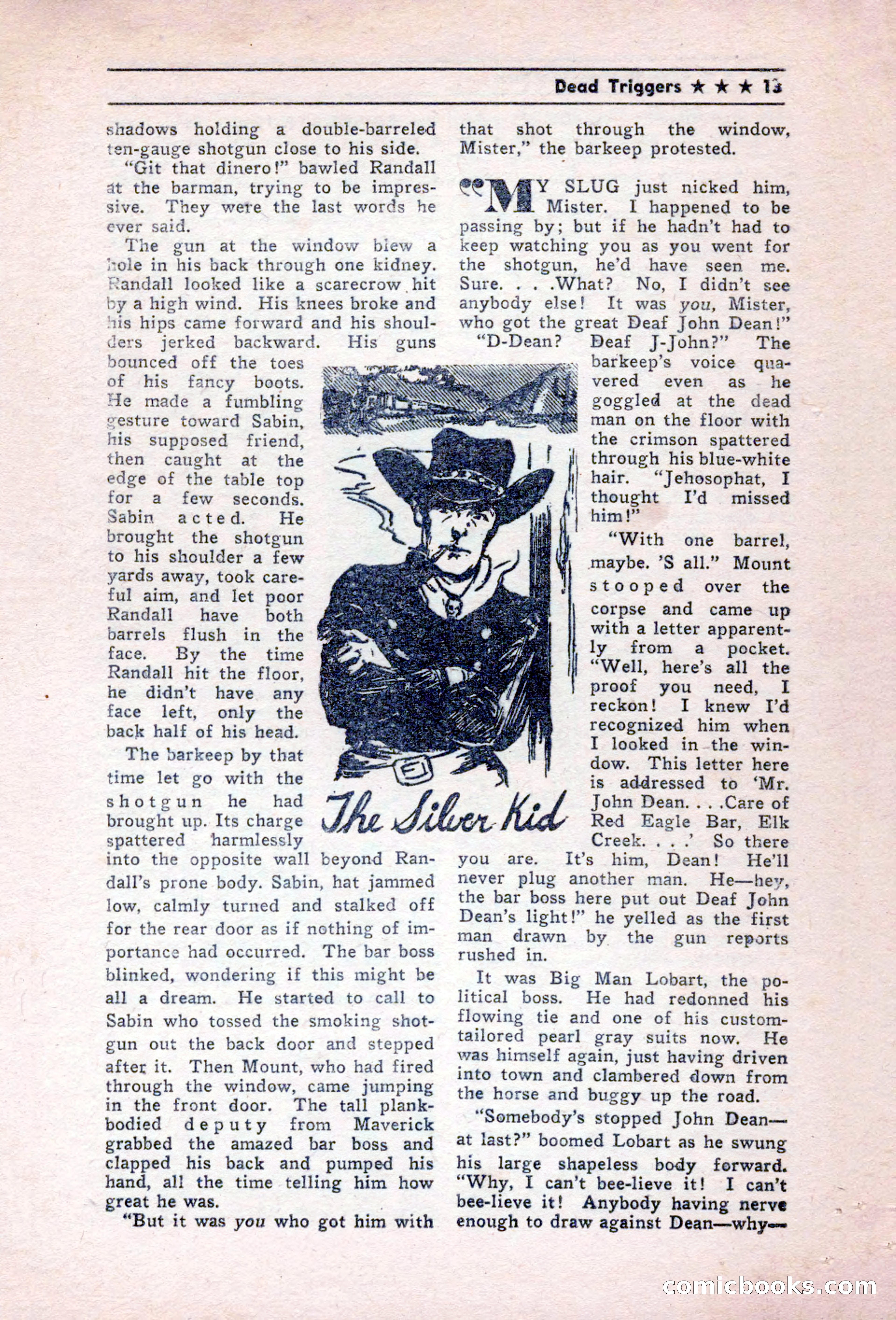 Blue Ribbon Western, December 1945 — page 13 of 116