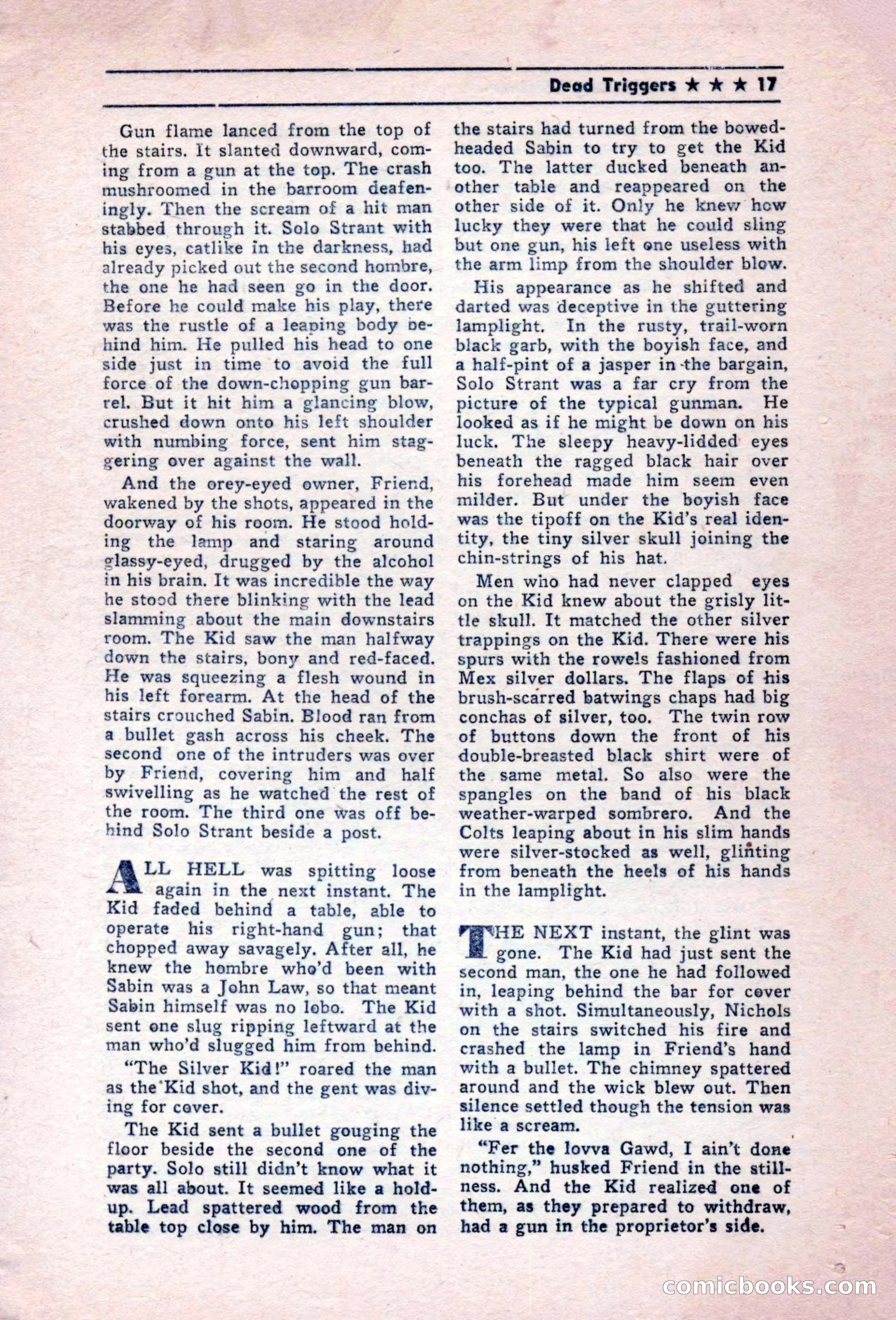 Blue Ribbon Western, December 1945 — page 17 of 116