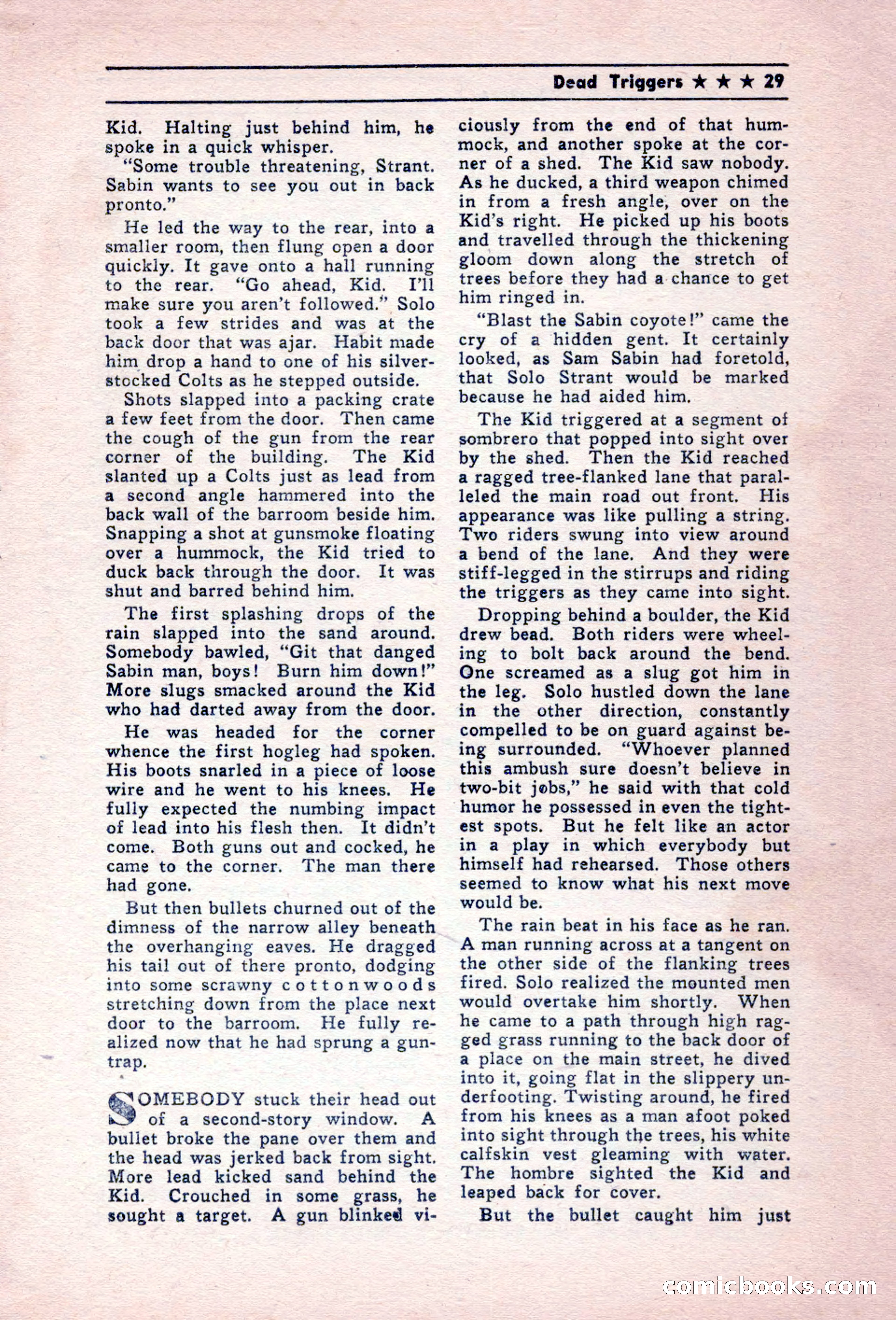 Blue Ribbon Western, December 1945 — page 29 of 116