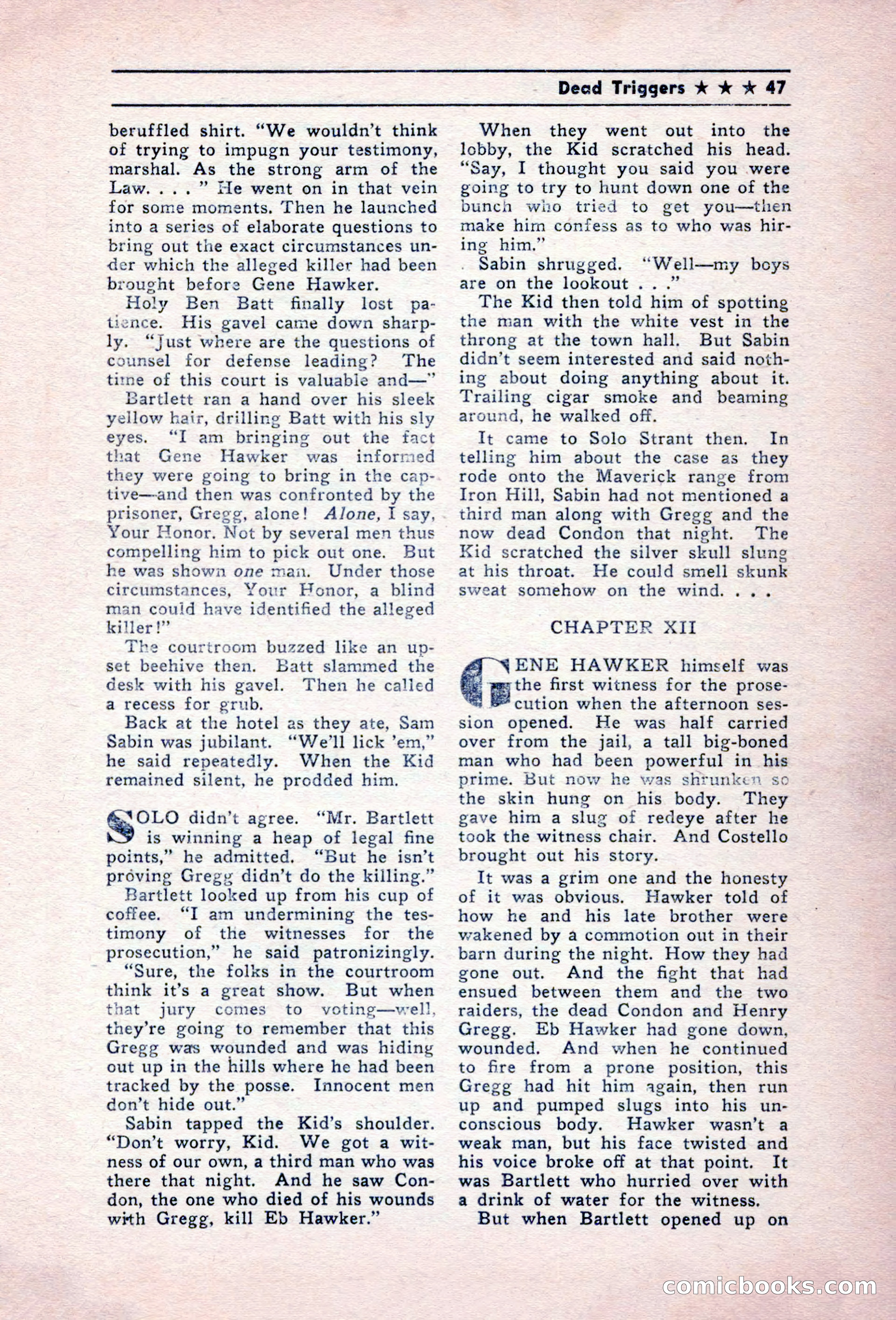 Blue Ribbon Western, December 1945 — page 47 of 116