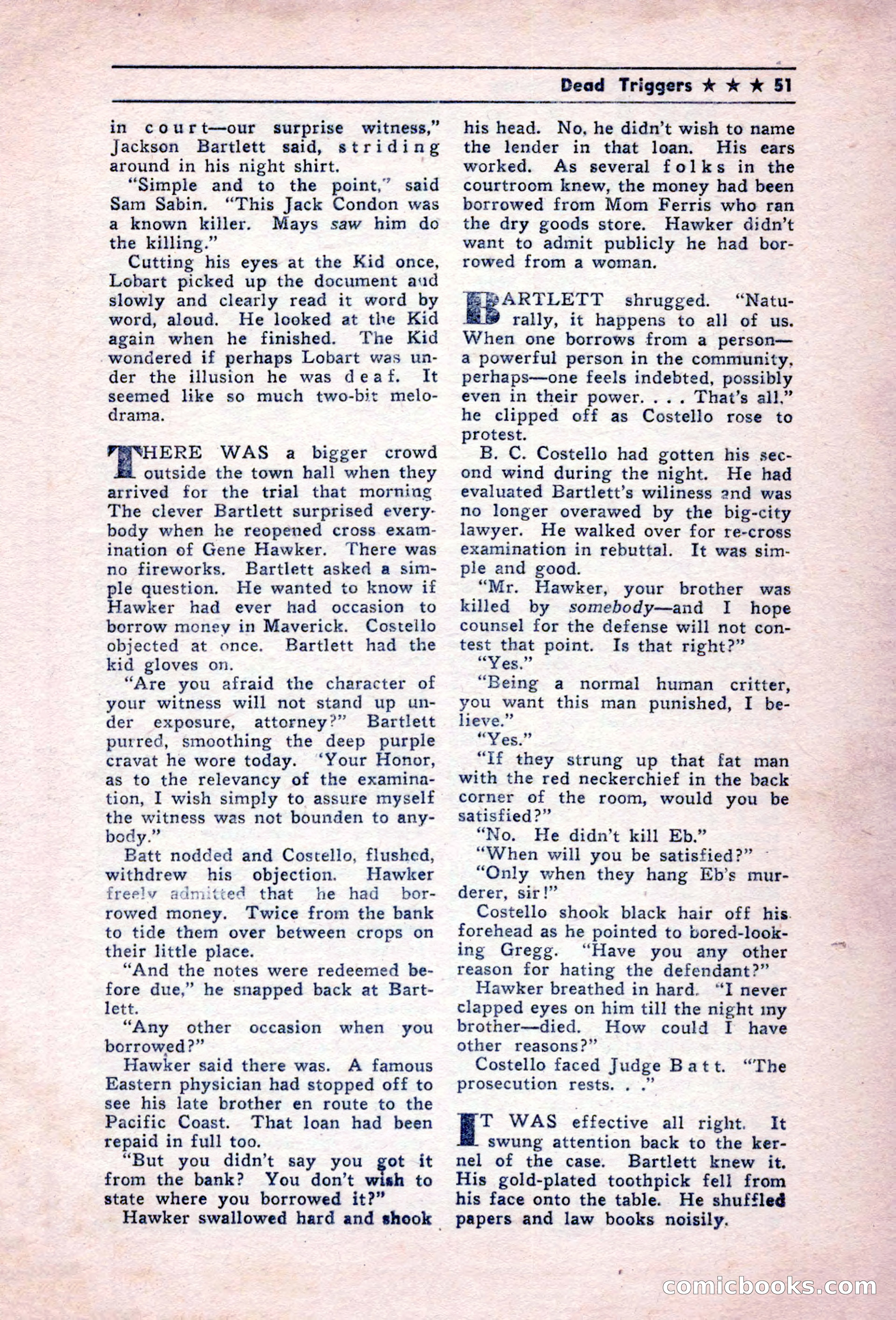 Blue Ribbon Western, December 1945 — page 51 of 116