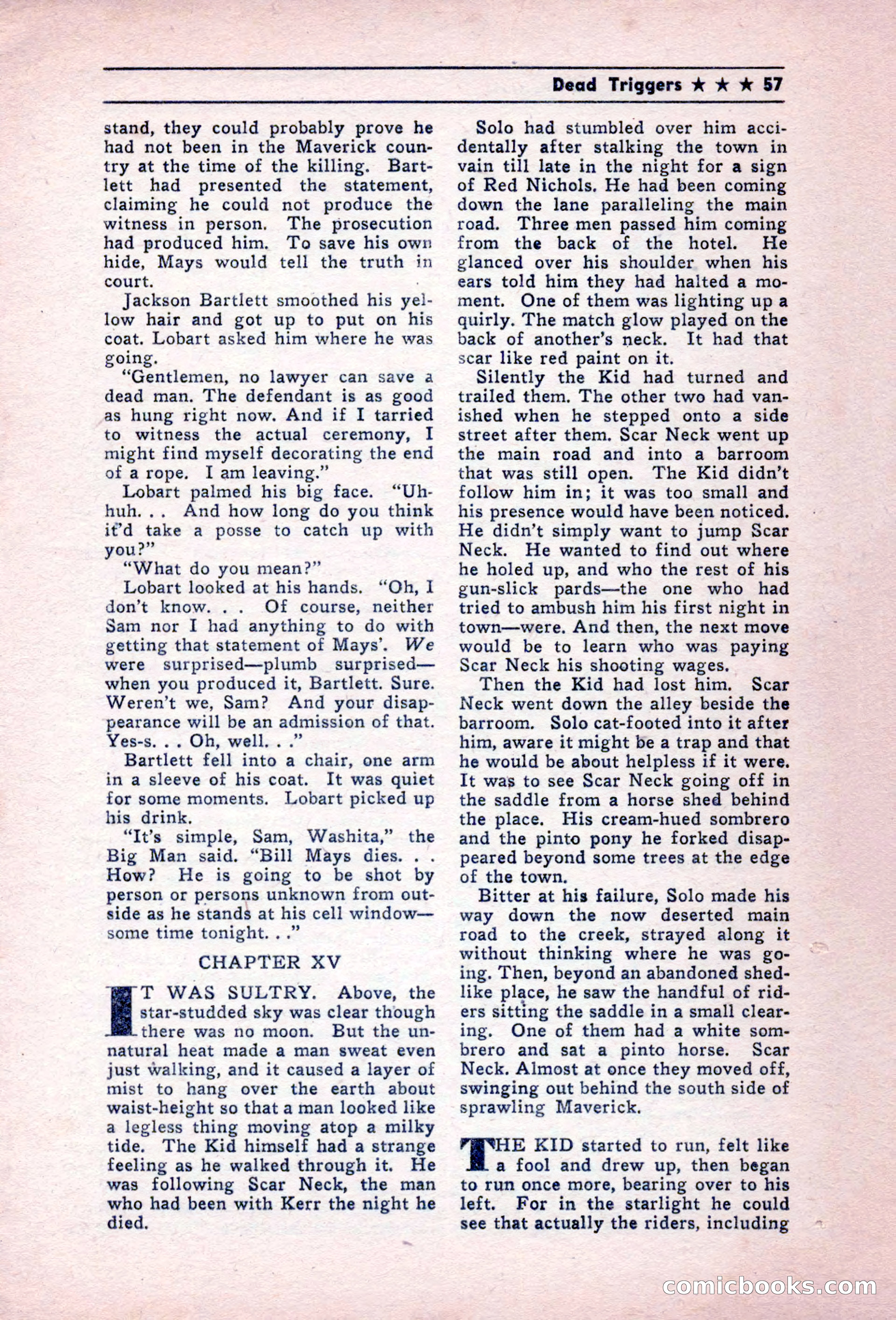 Blue Ribbon Western, December 1945 — page 57 of 116