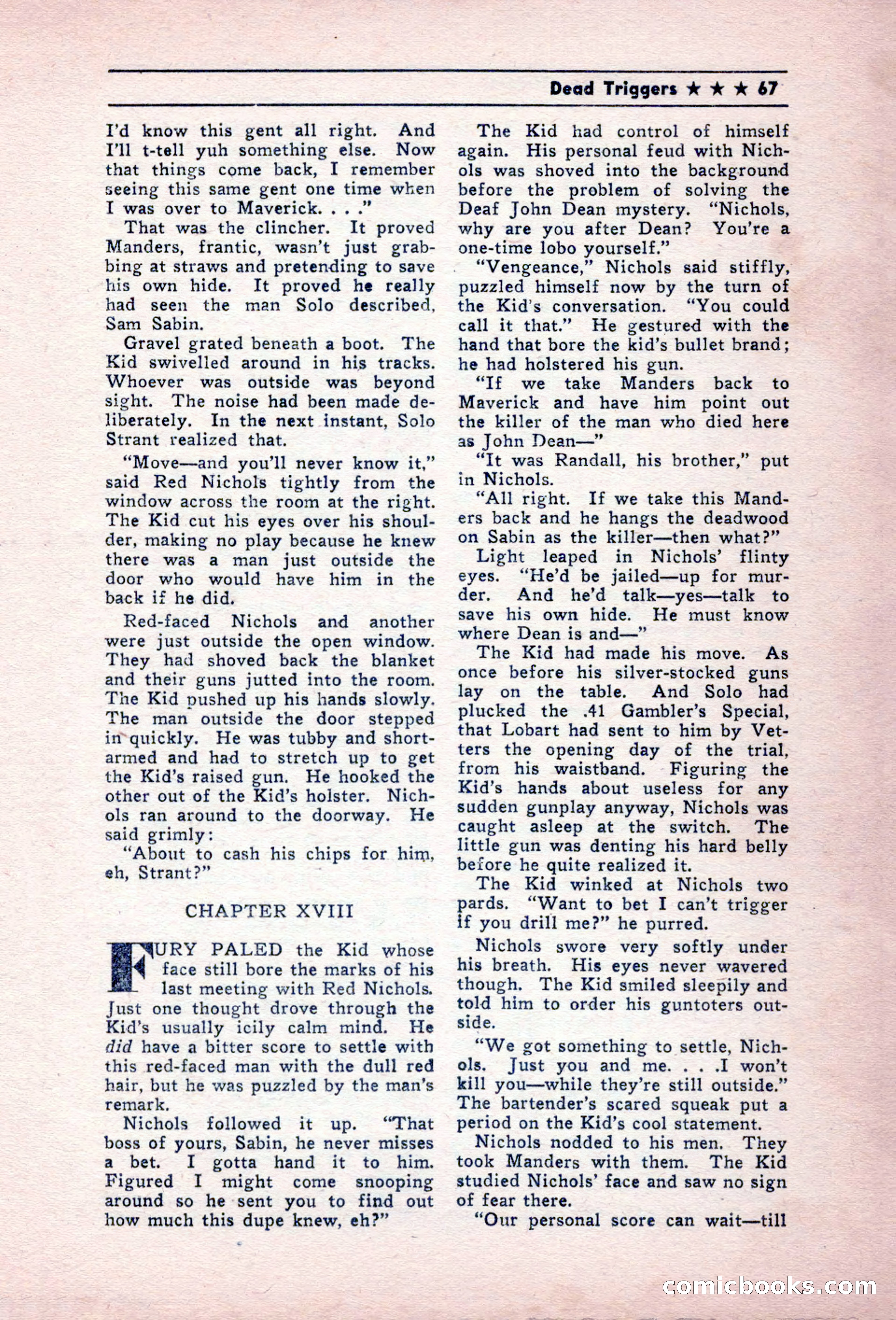Blue Ribbon Western, December 1945 — page 67 of 116