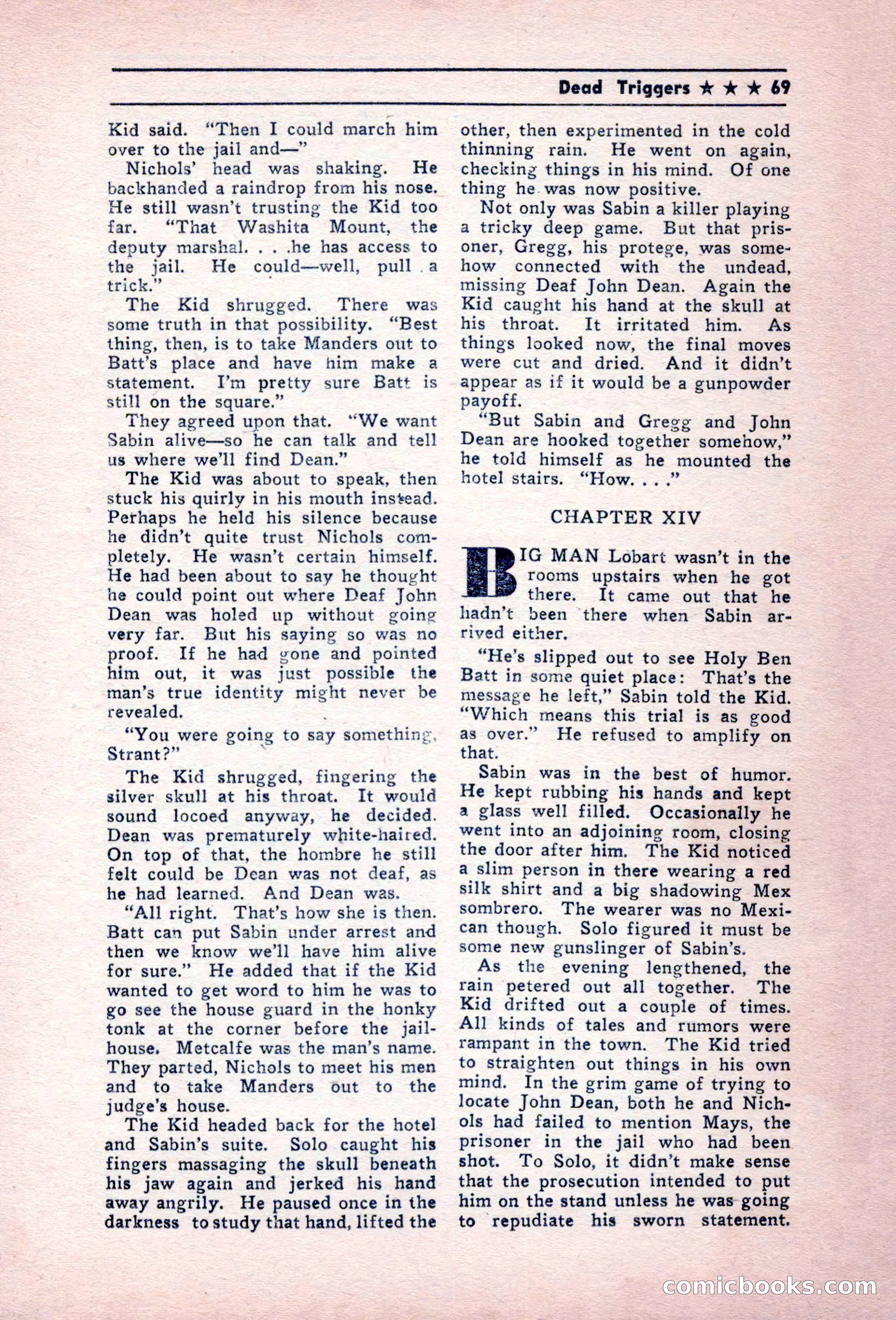 Blue Ribbon Western, December 1945 — page 69 of 116