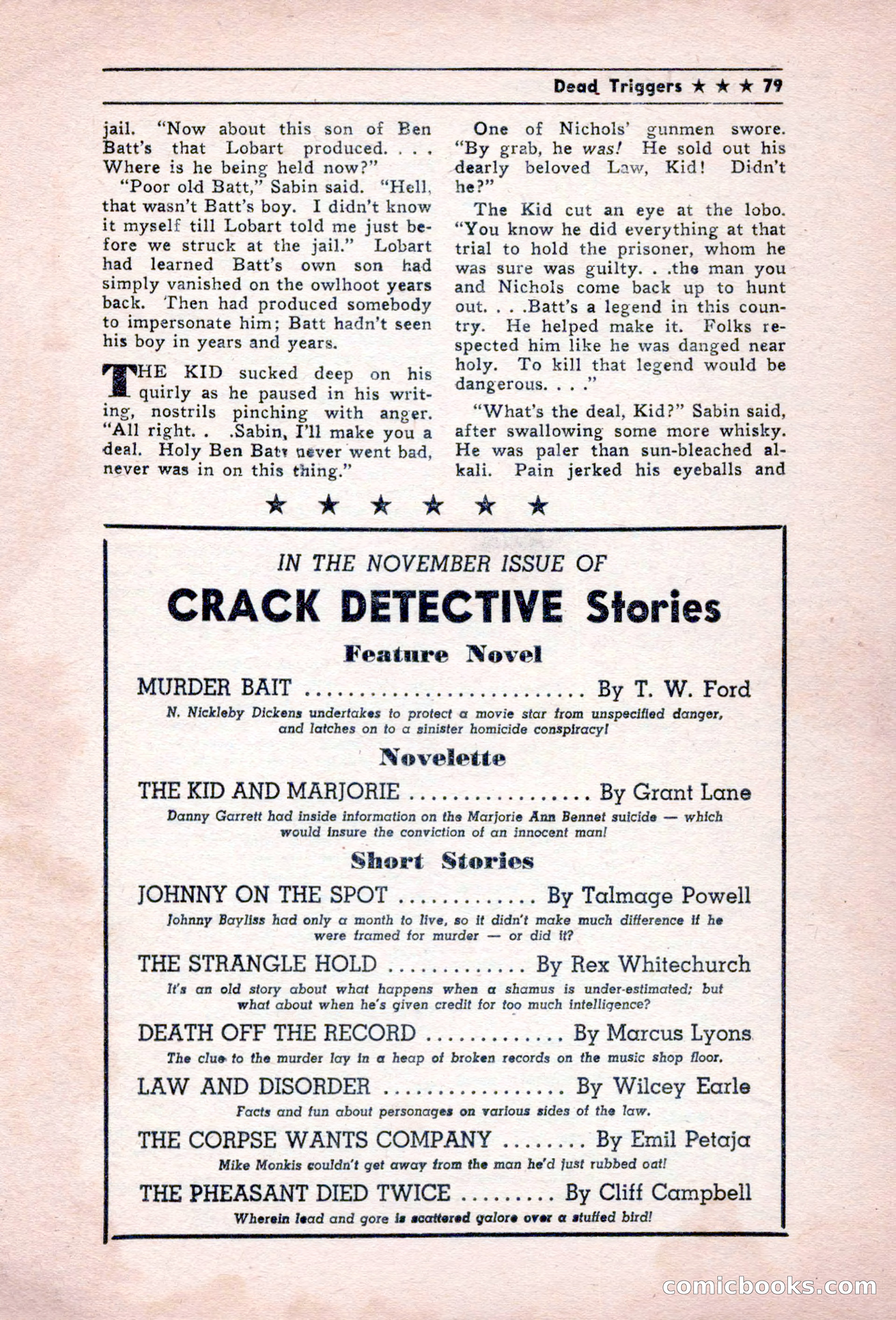Blue Ribbon Western, December 1945 — page 79 of 116