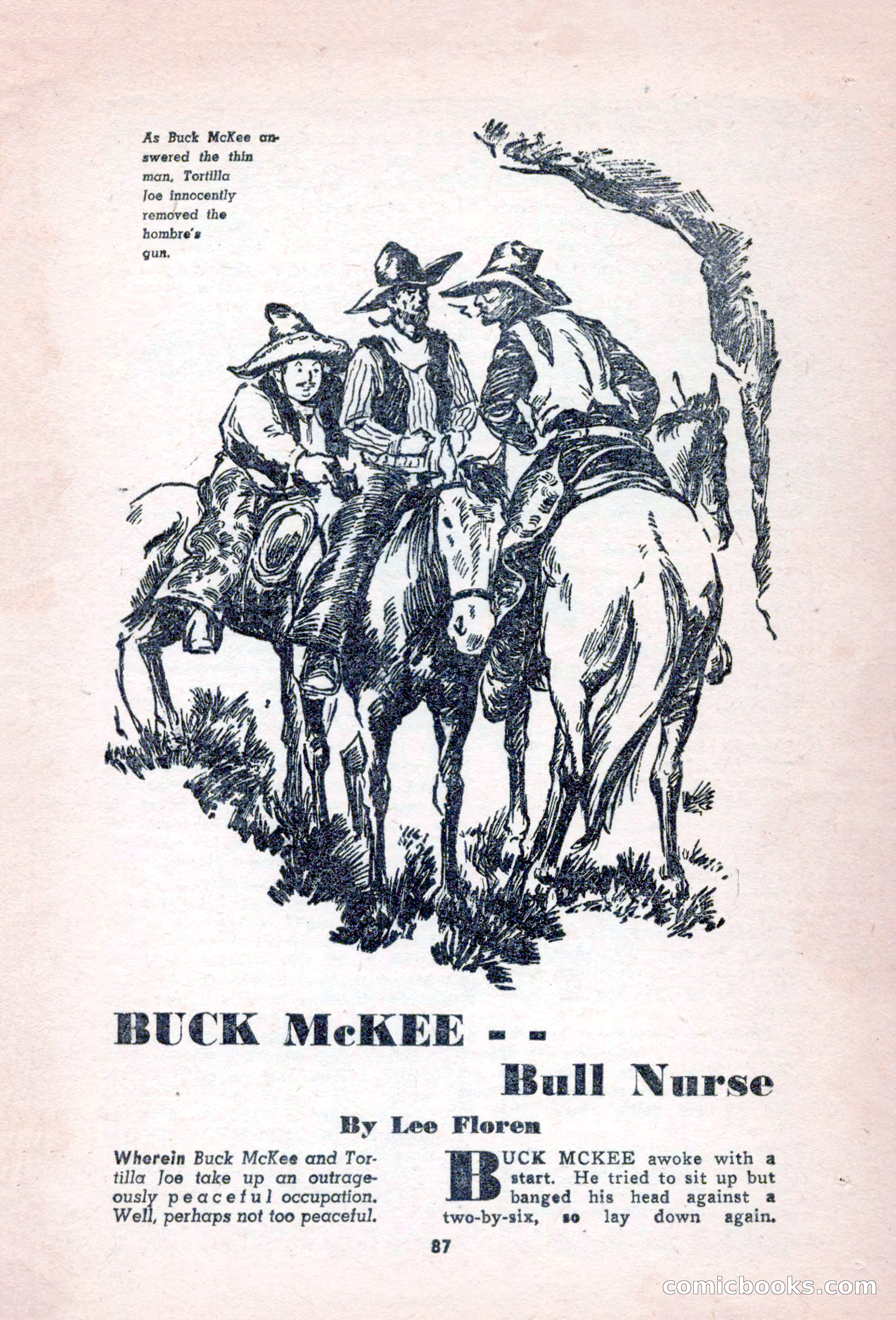 Blue Ribbon Western, December 1945 — page 87 of 116