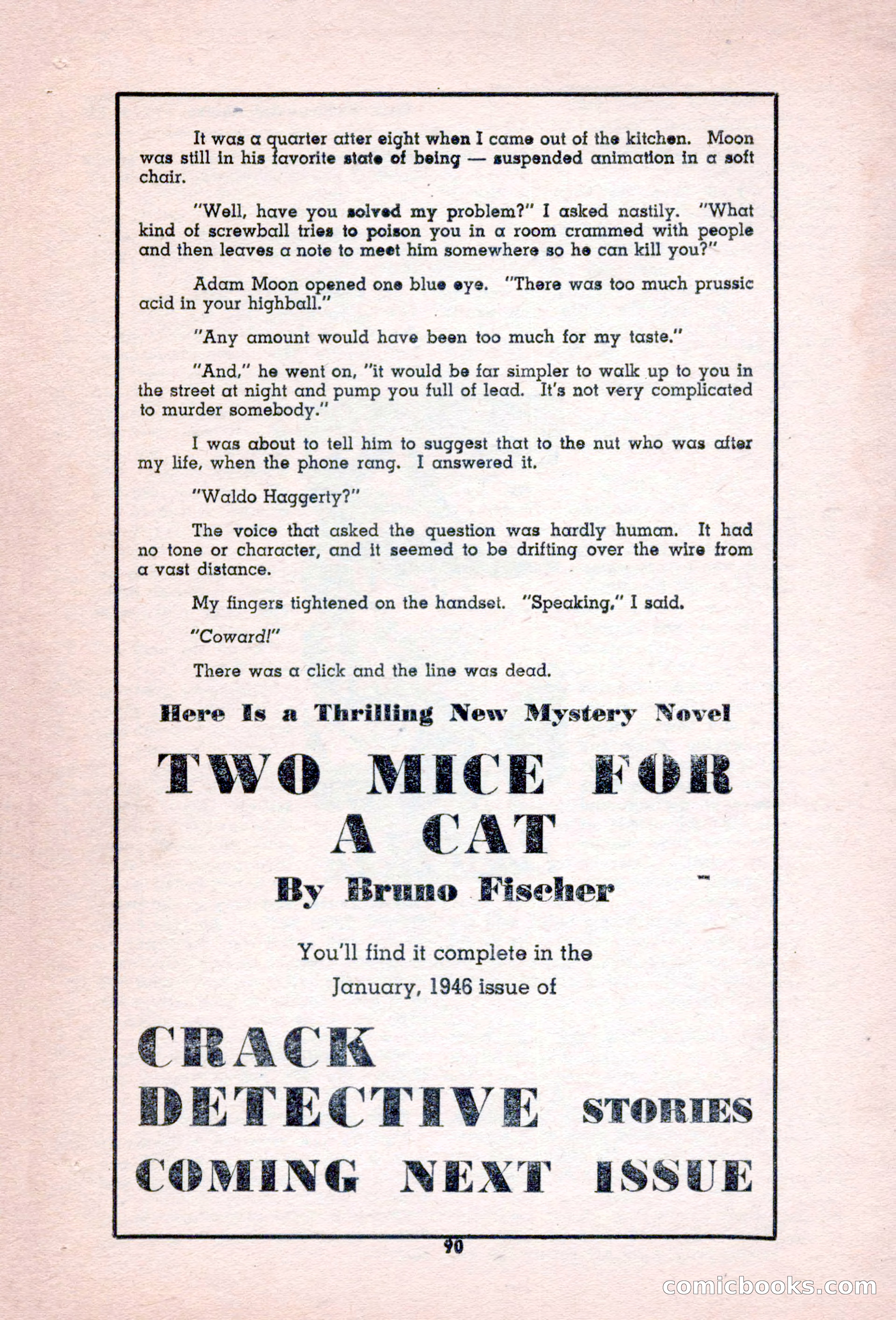 Blue Ribbon Western, December 1945 — page 90 of 116