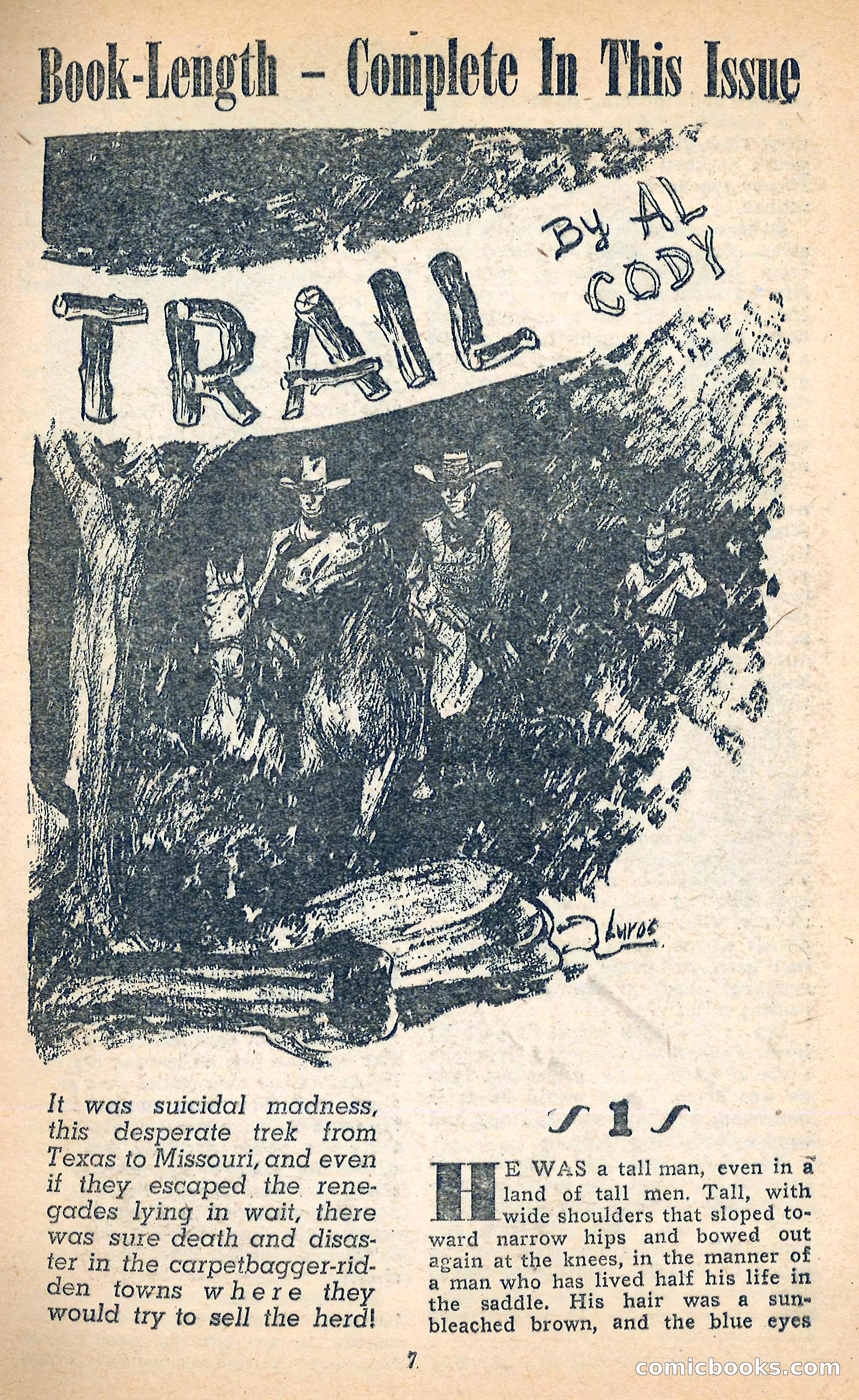 Blue Ribbon Western, June 1948 — page 7 of 100