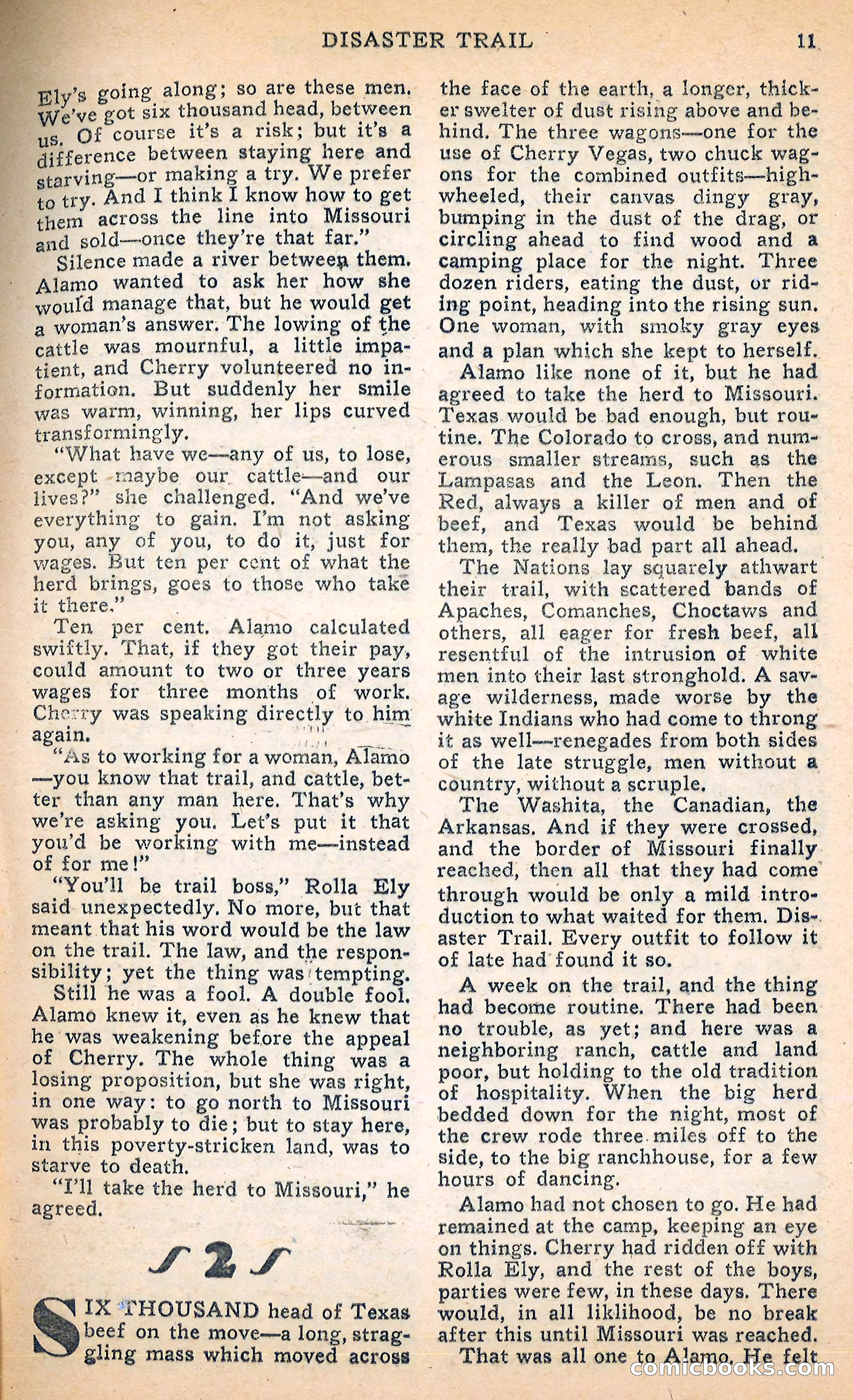 Blue Ribbon Western, June 1948 — page 11 of 100