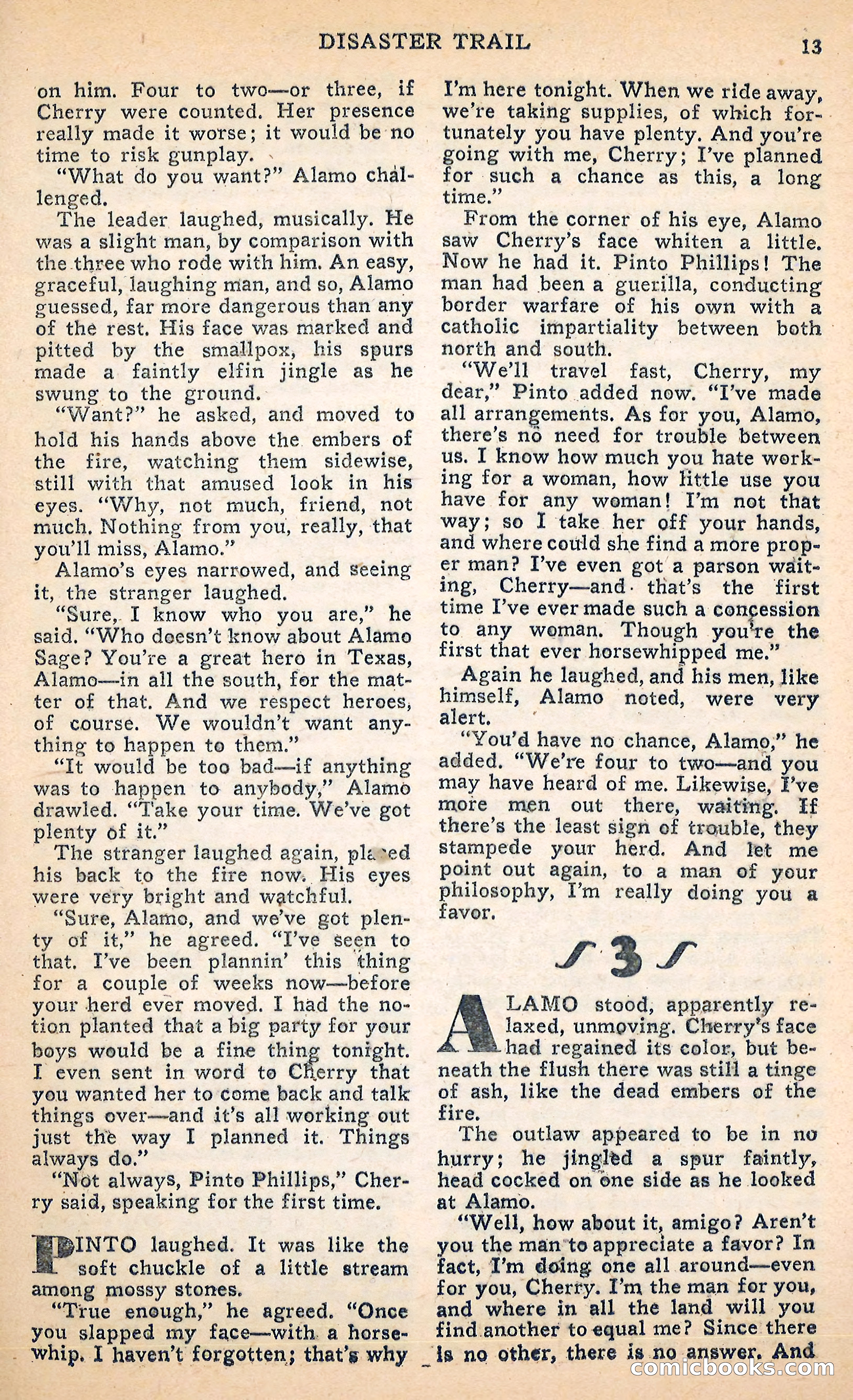 Blue Ribbon Western, June 1948 — page 13 of 100