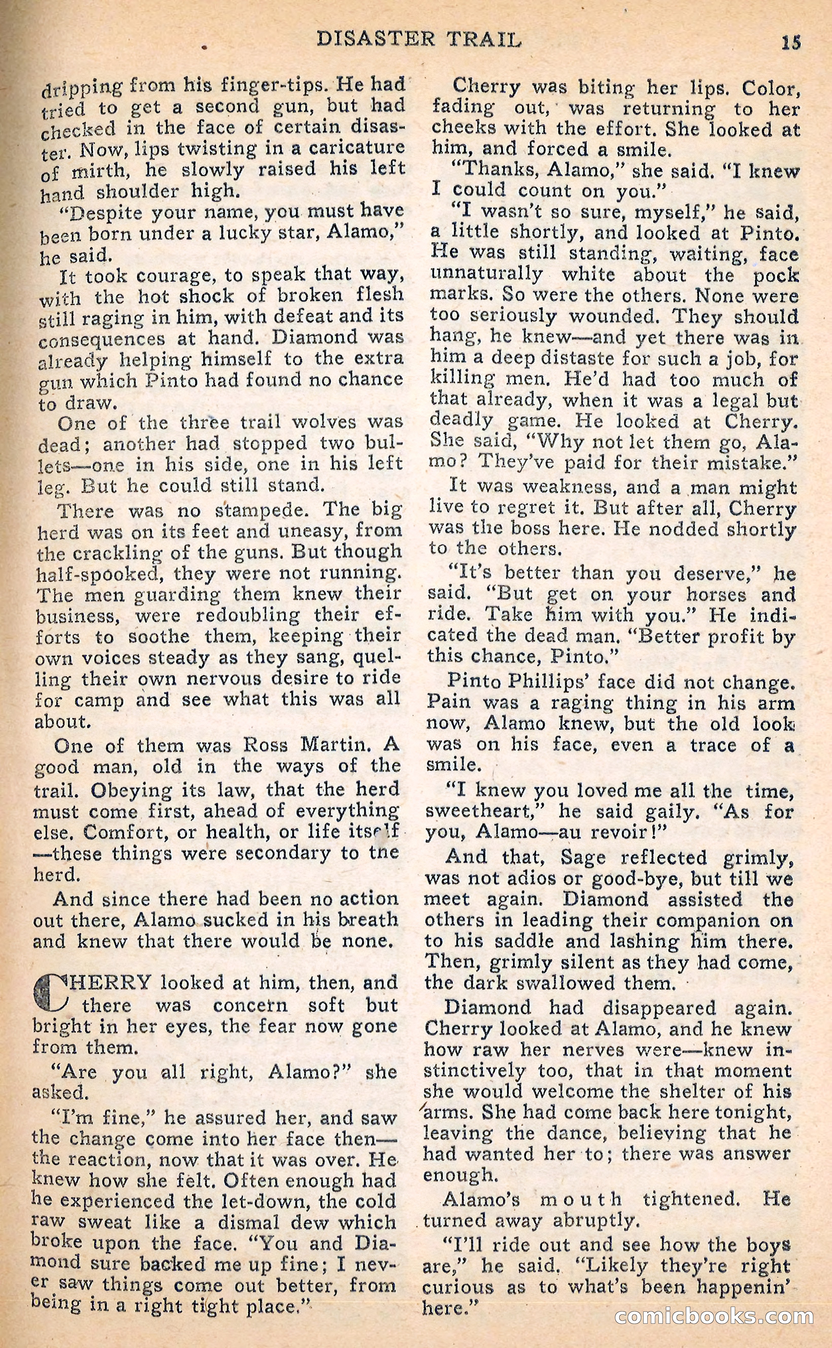 Blue Ribbon Western, June 1948 — page 15 of 100
