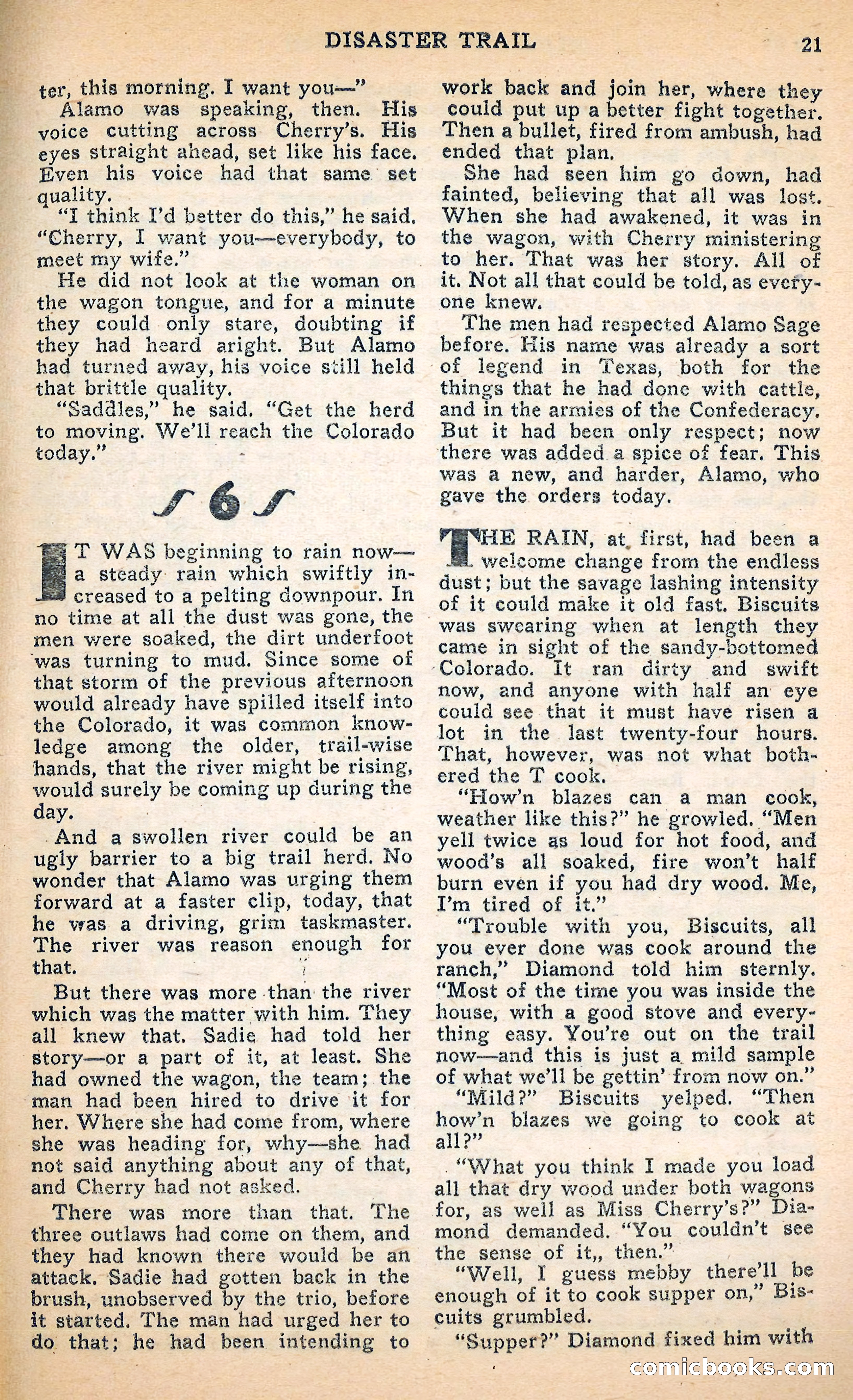 Blue Ribbon Western, June 1948 — page 21 of 100