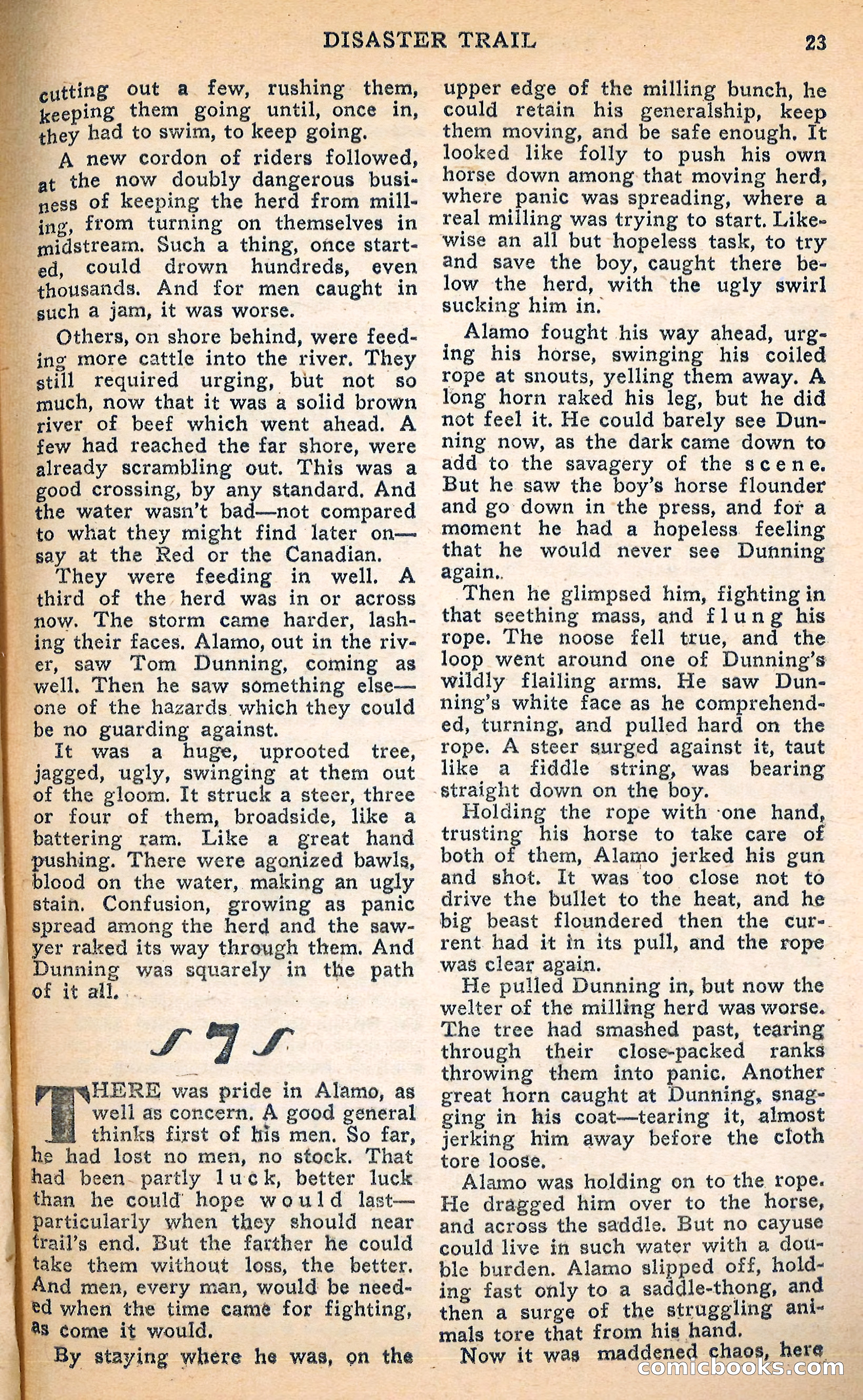 Blue Ribbon Western, June 1948 — page 23 of 100