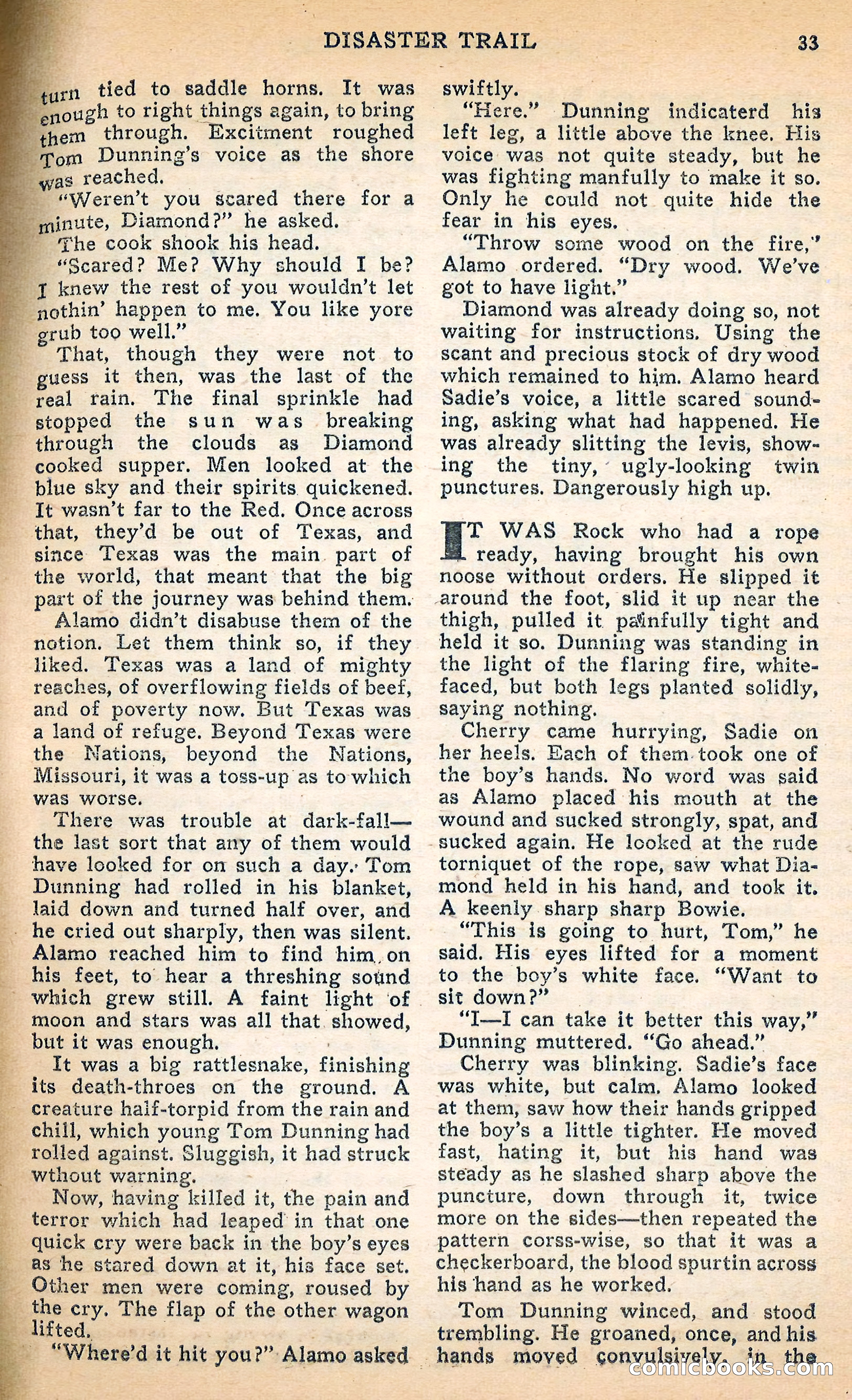 Blue Ribbon Western, June 1948 — page 33 of 100