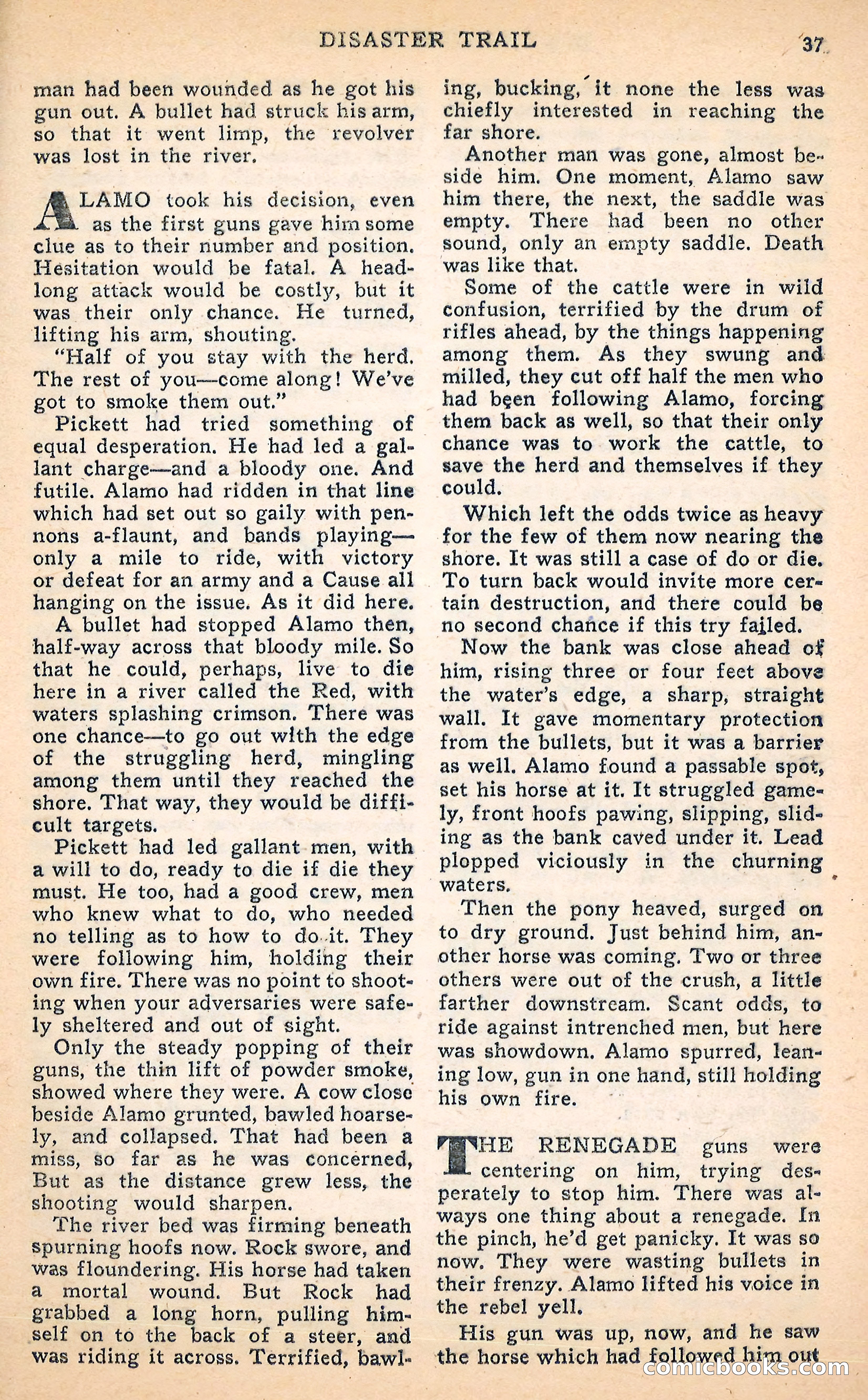 Blue Ribbon Western, June 1948 — page 37 of 100