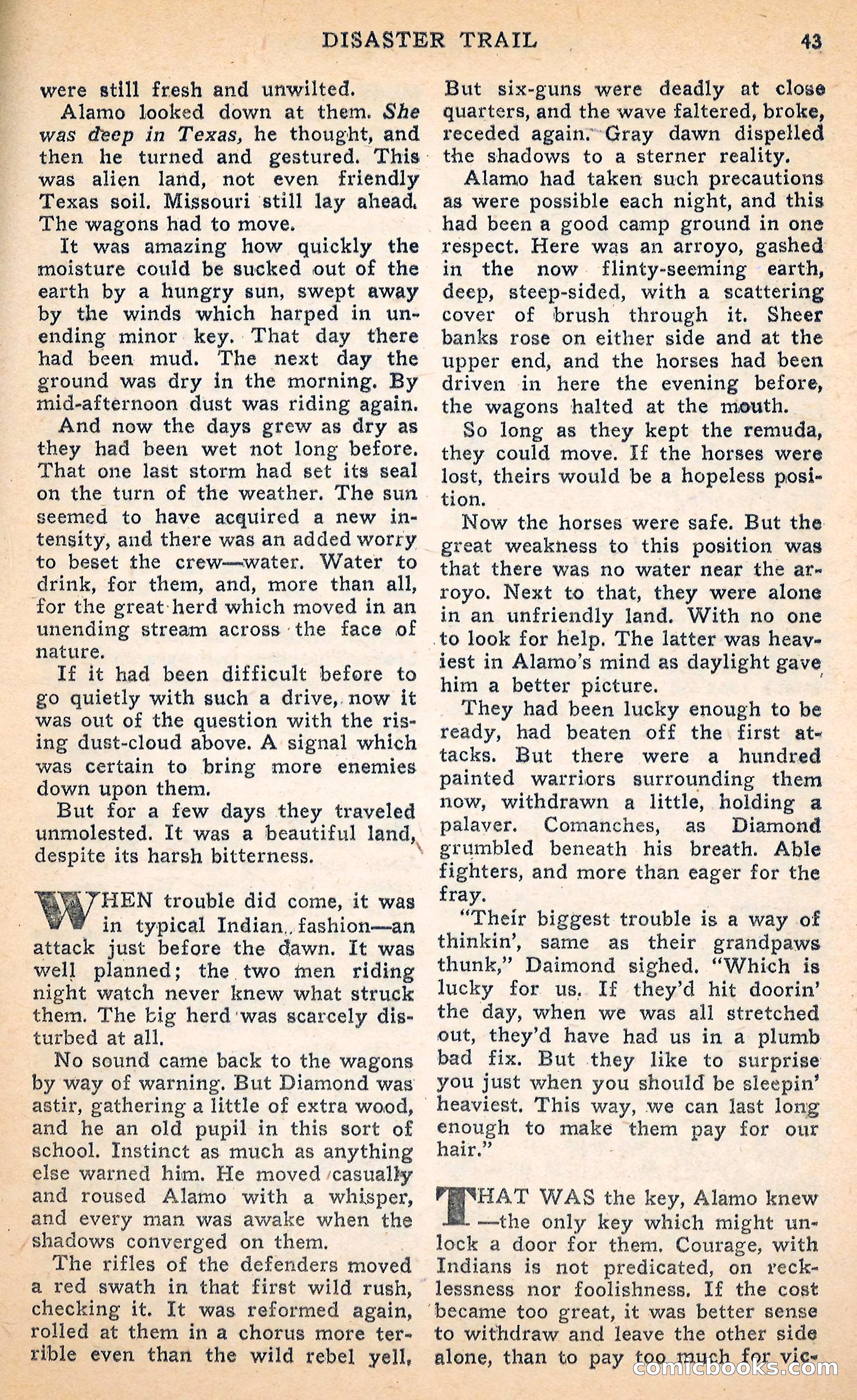 Blue Ribbon Western, June 1948 — page 43 of 100