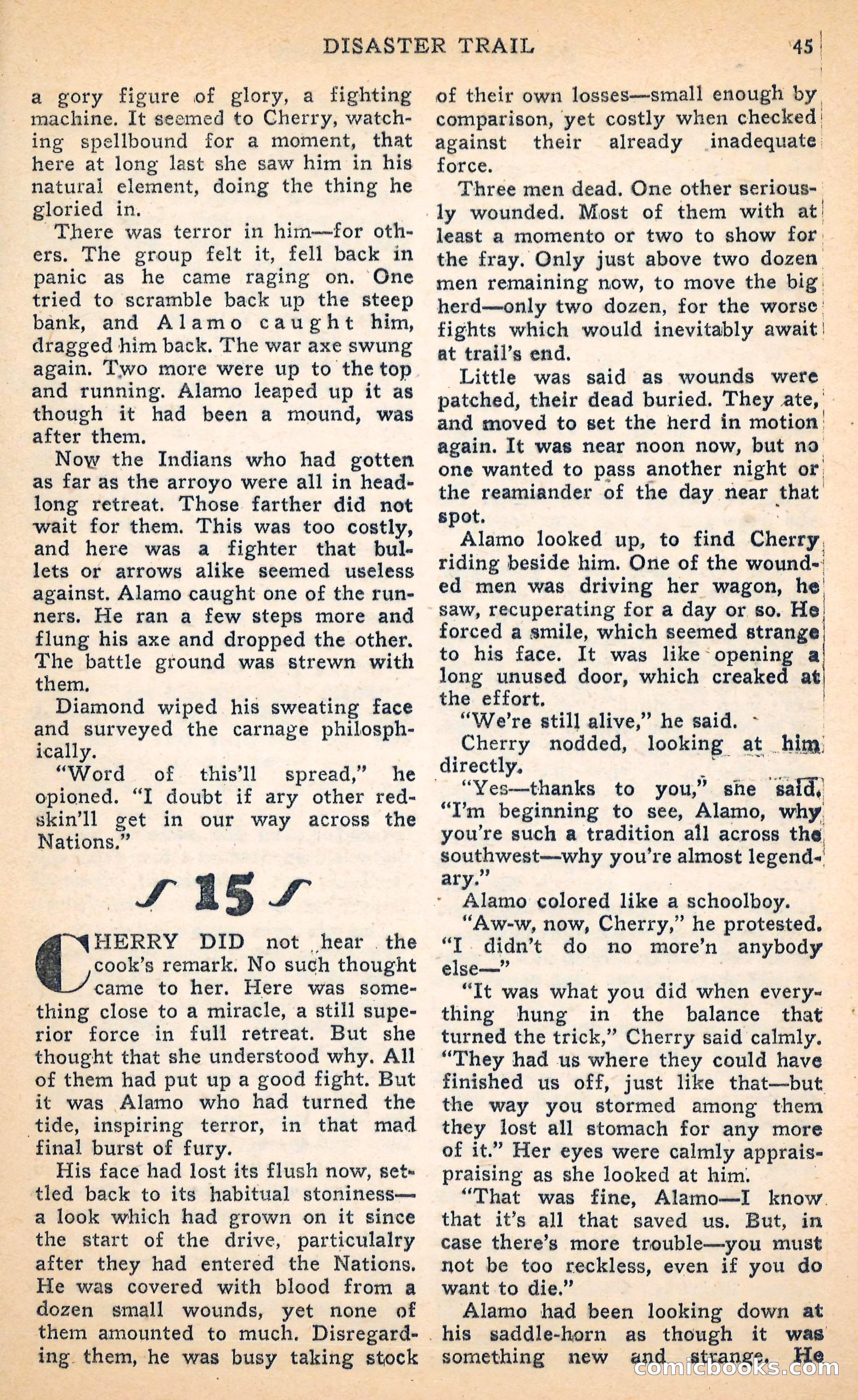 Blue Ribbon Western, June 1948 — page 45 of 100