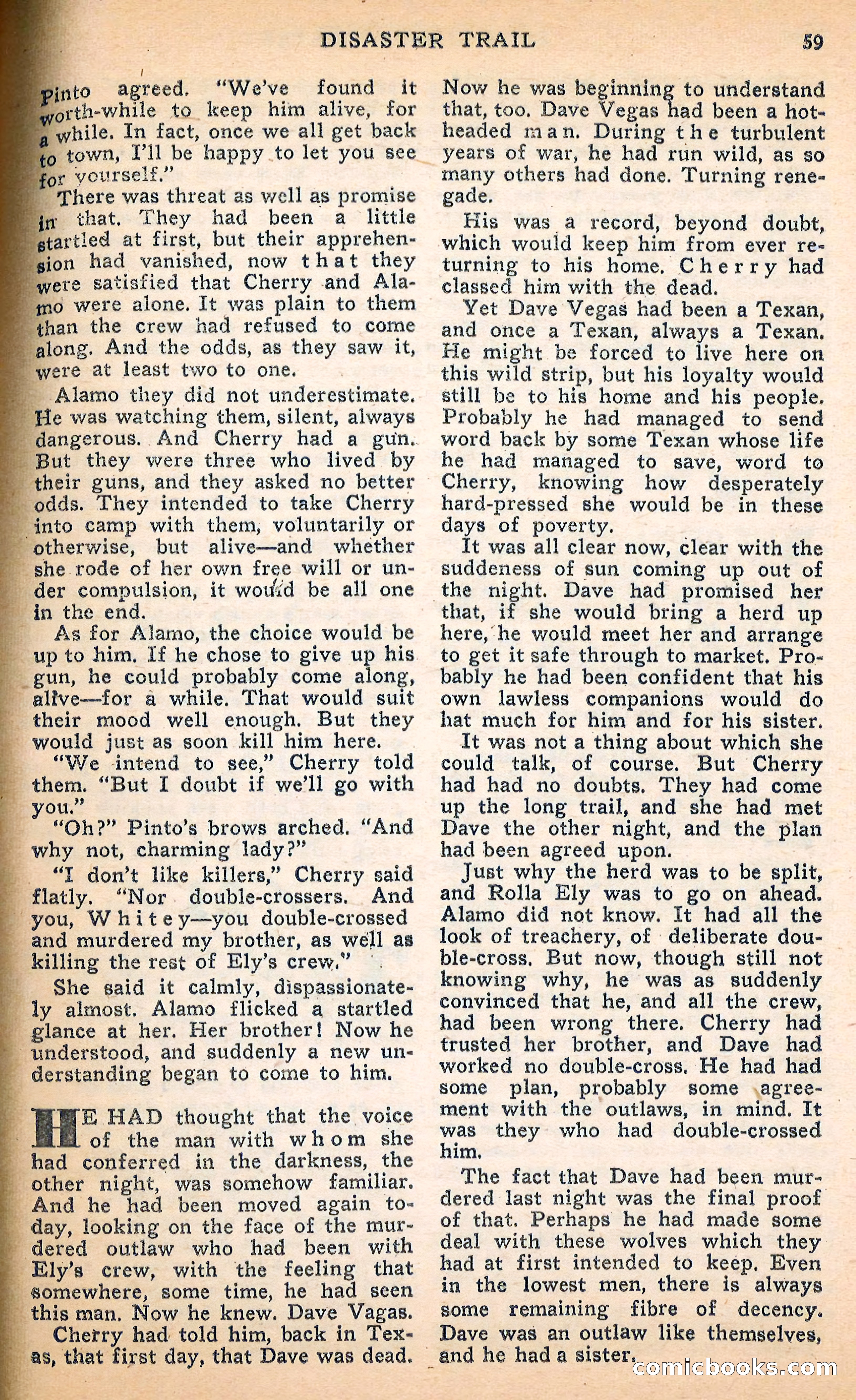 Blue Ribbon Western, June 1948 — page 59 of 100