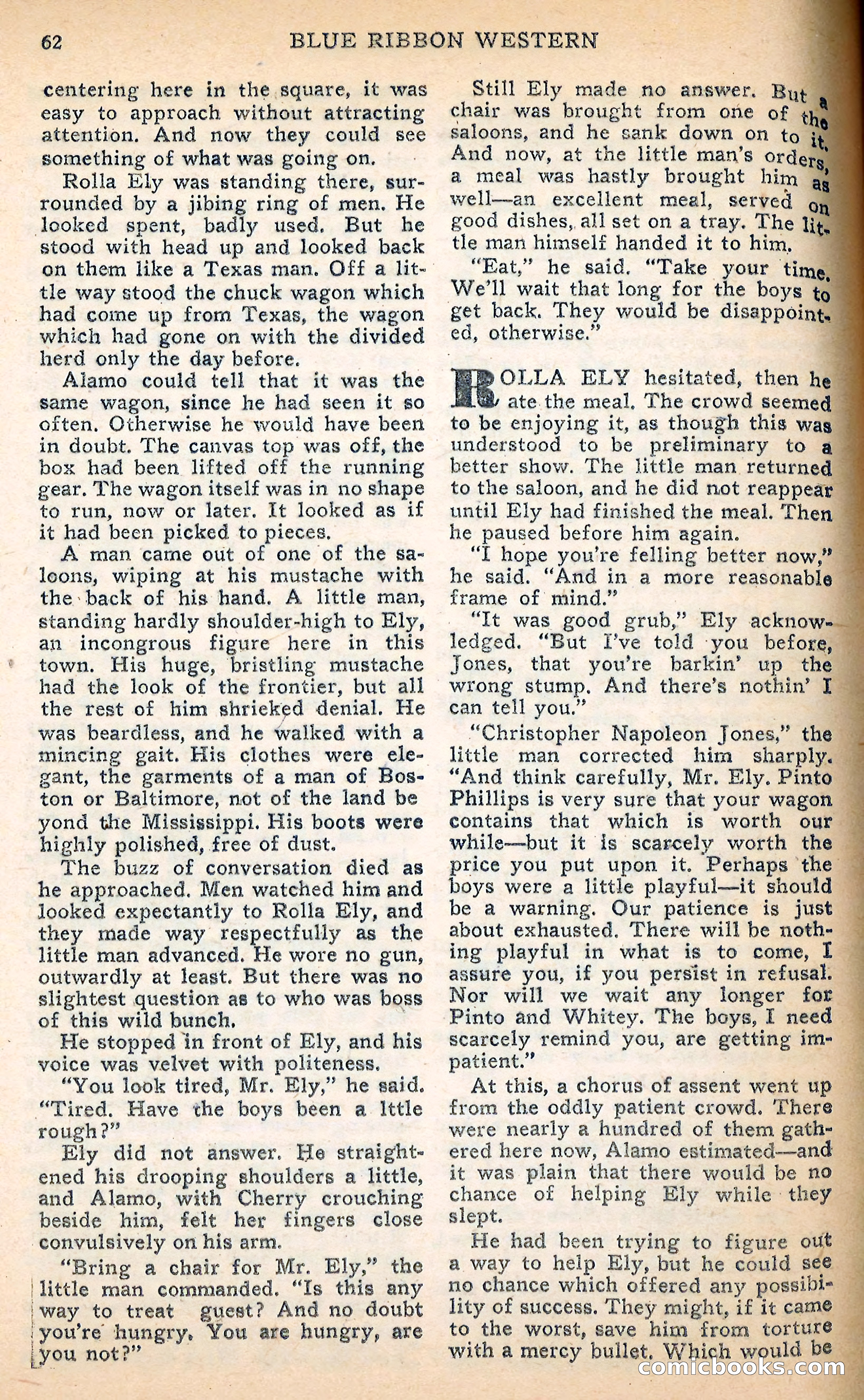 Blue Ribbon Western, June 1948 — page 62 of 100